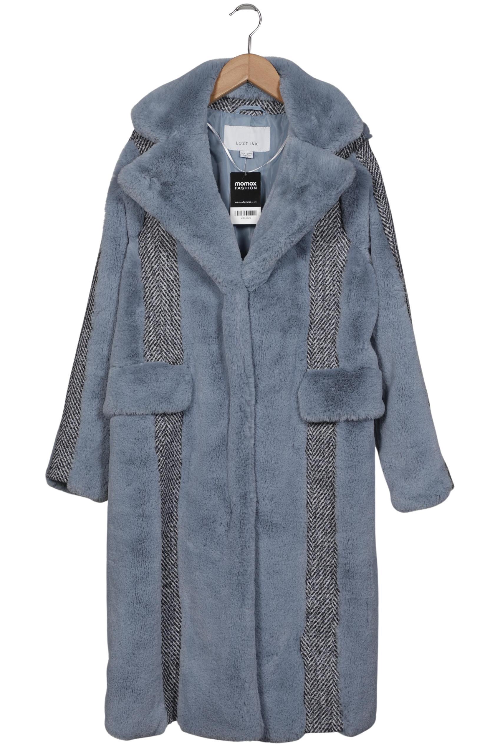 

Lost Ink Damen Mantel, blau, Gr. 34