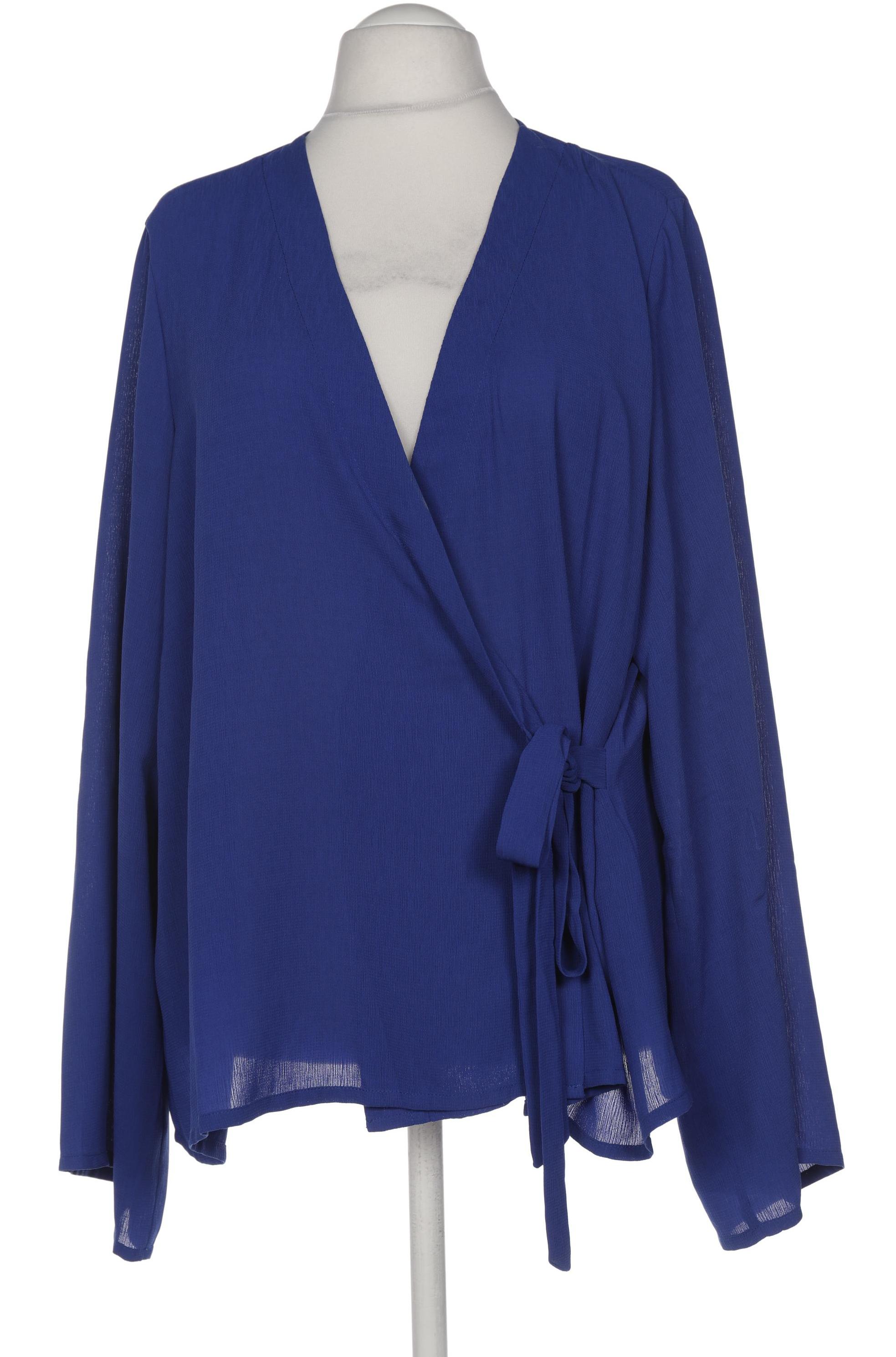 

Lost Ink Plus Damen Bluse, blau