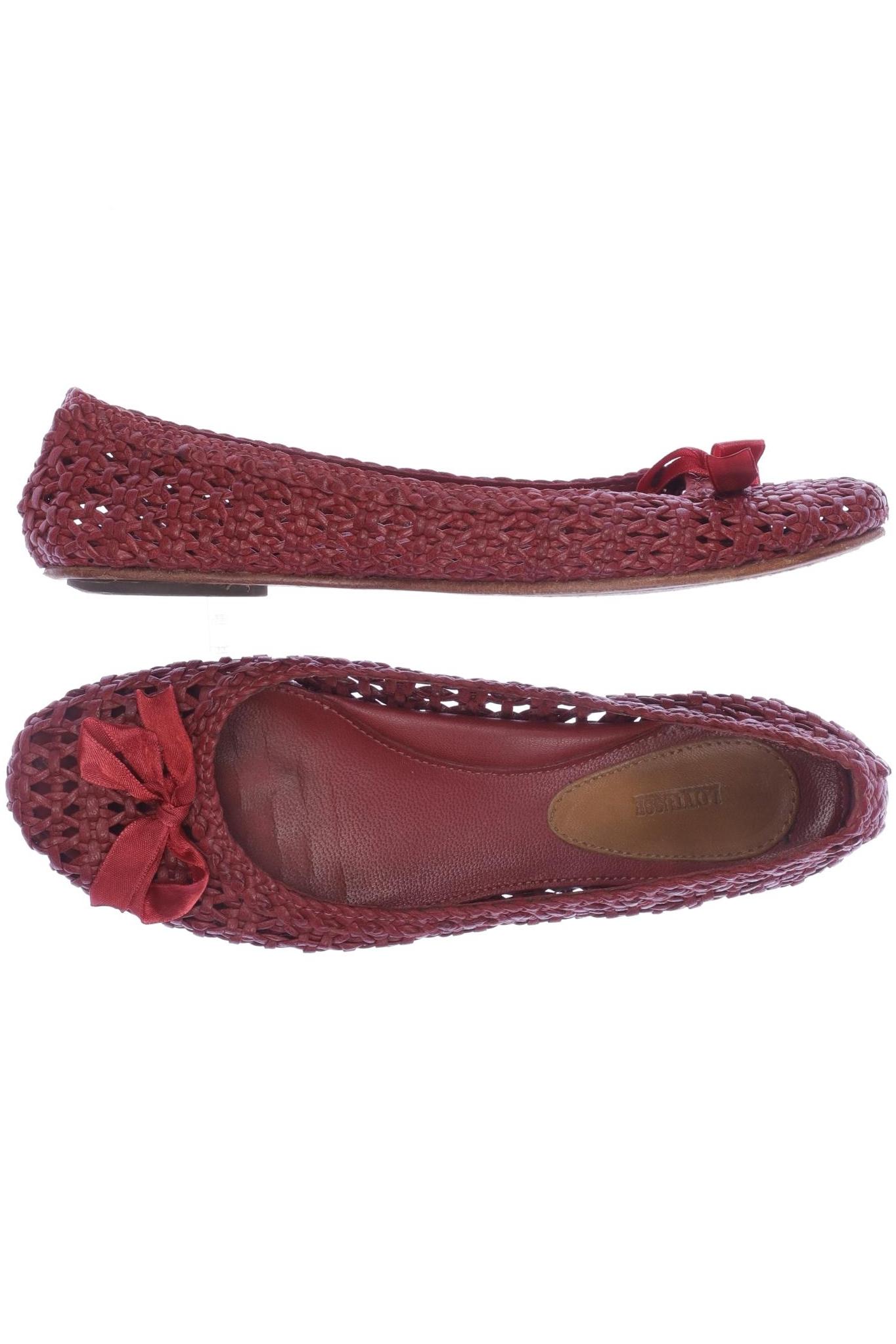 

Lottusse Damen Ballerinas, bordeaux, Gr. 36.5