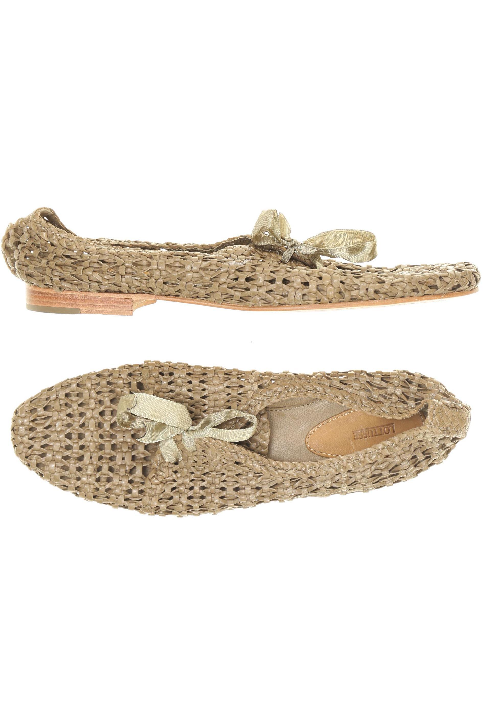 

Lottusse Damen Halbschuh, beige, Gr. 40