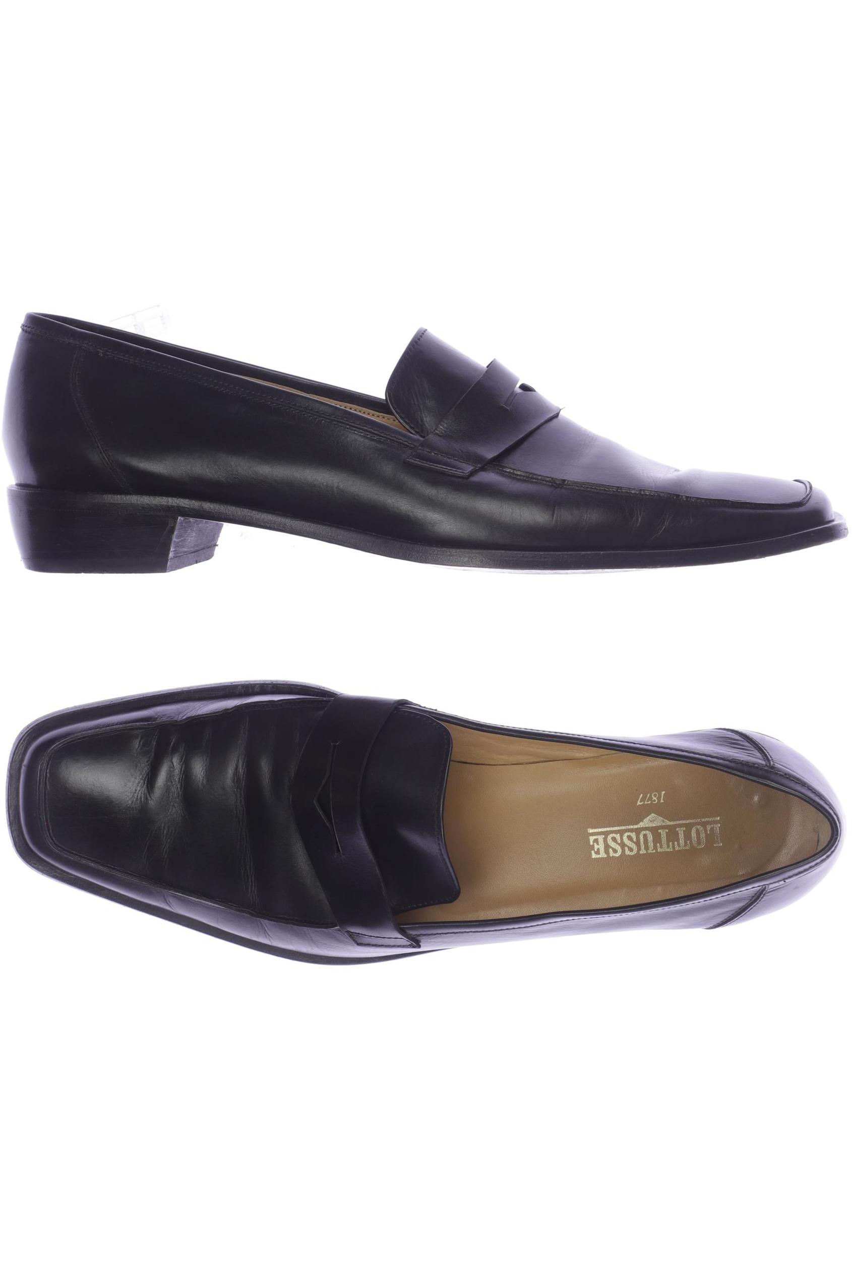 

Lottusse Damen Halbschuh, schwarz, Gr. 7.5