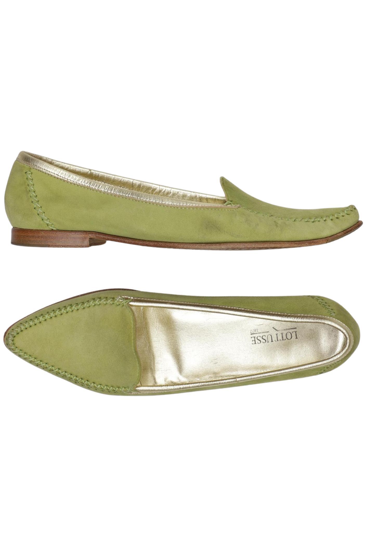 

Lottusse Damen Halbschuh, hellgrün, Gr. 5.5