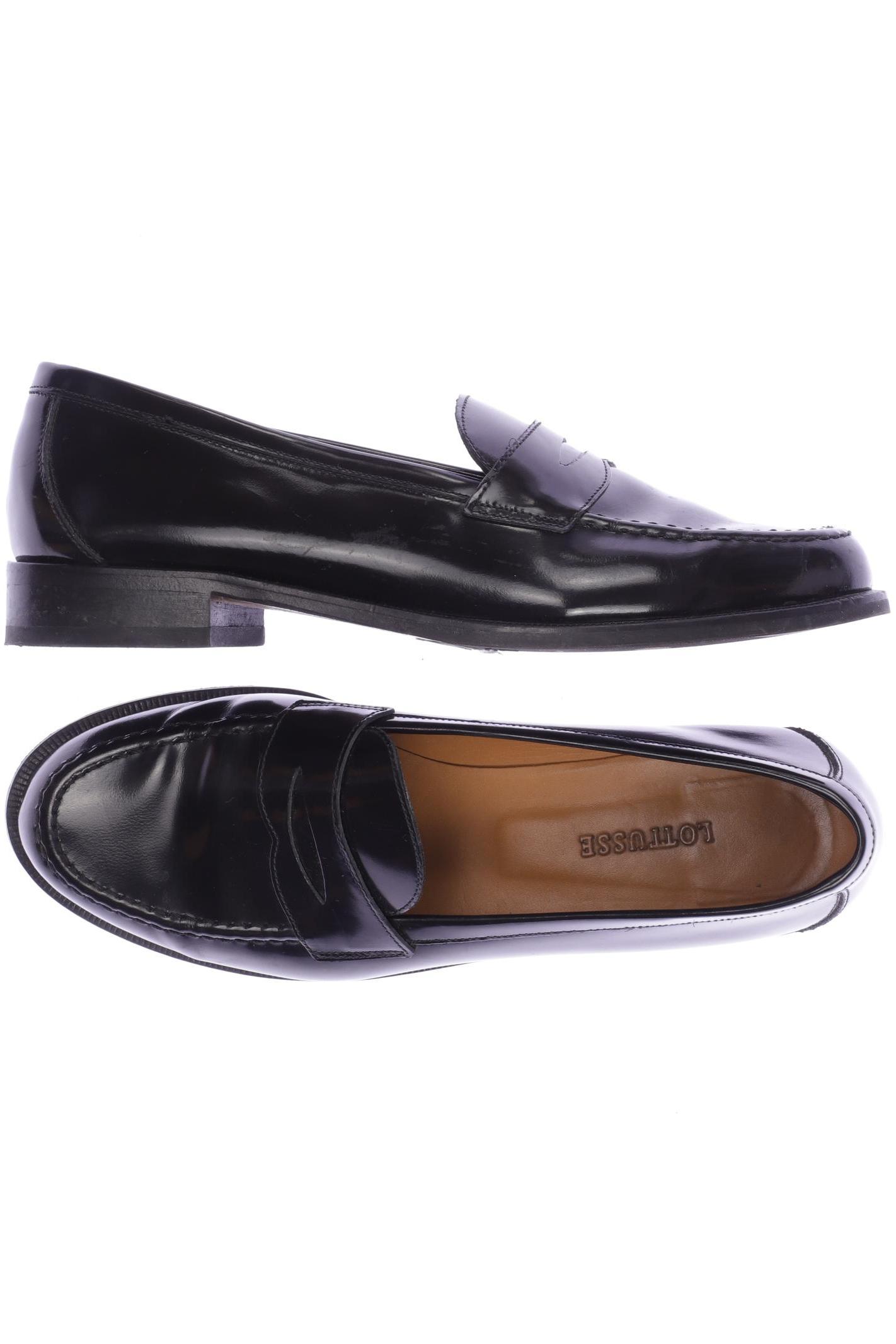 

Lottusse Damen Halbschuh, schwarz, Gr. 37.5