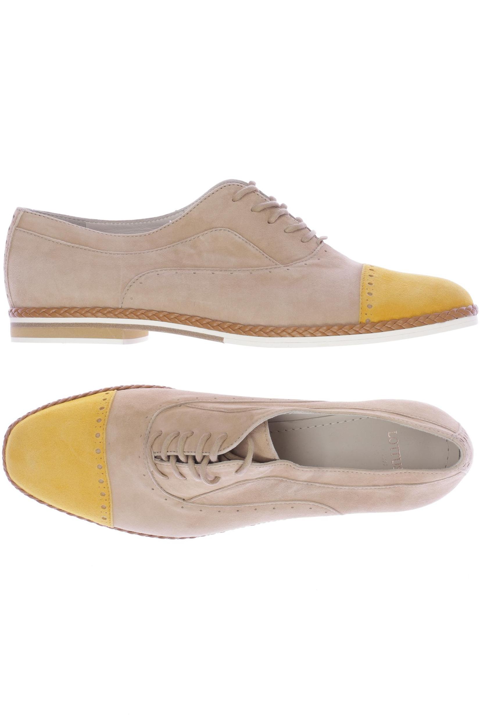

Lottusse Damen Halbschuh, beige, Gr. 38