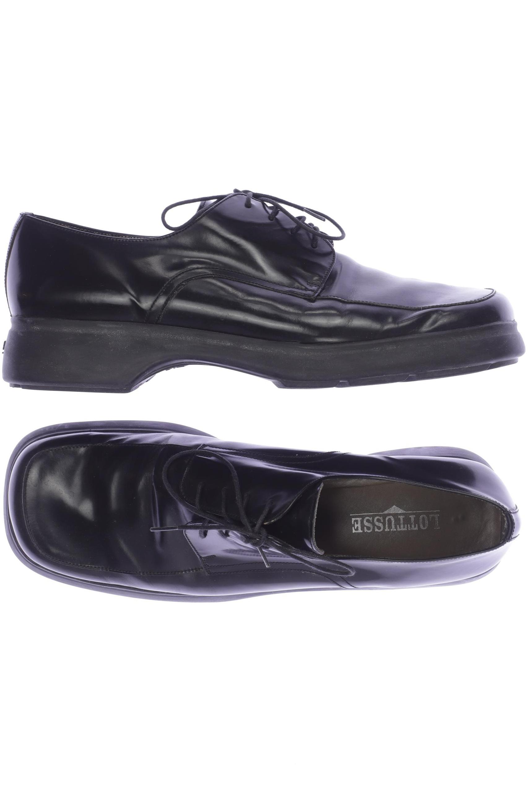 

Lottusse Damen Halbschuh, schwarz, Gr. 7.5