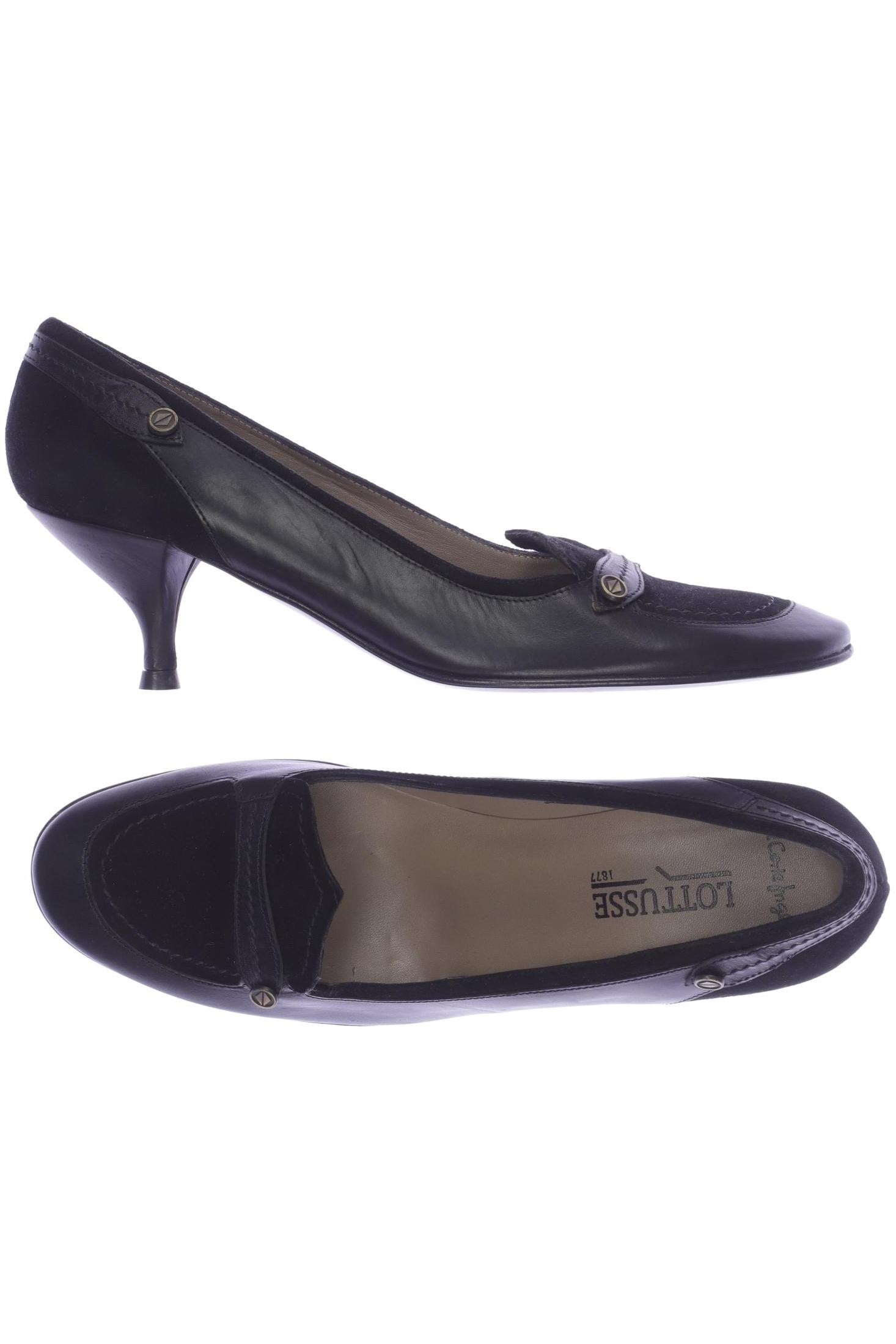 

Lottusse Damen Pumps, schwarz, Gr. 6.5