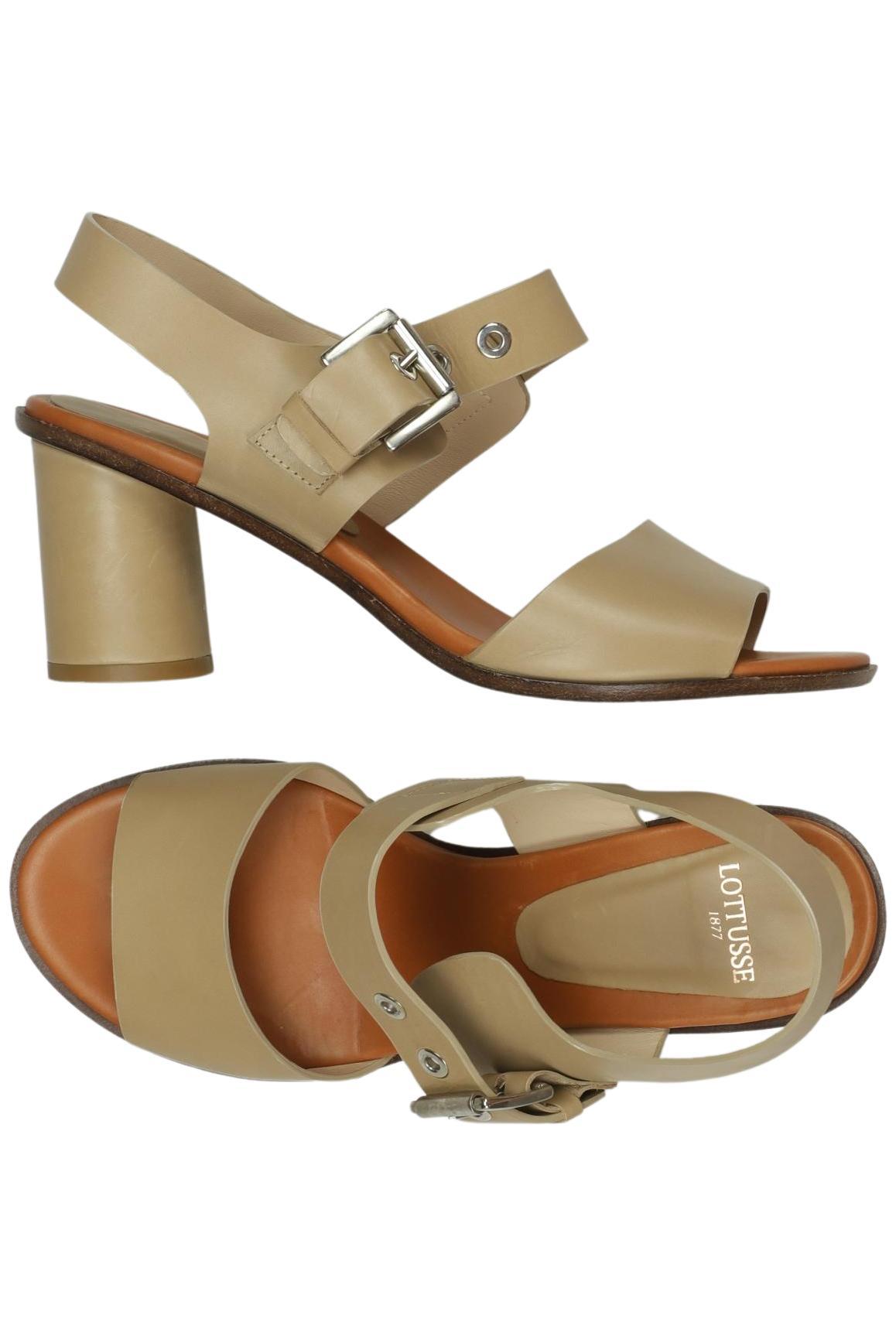 

Lottusse Damen Sandale, beige, Gr. 37