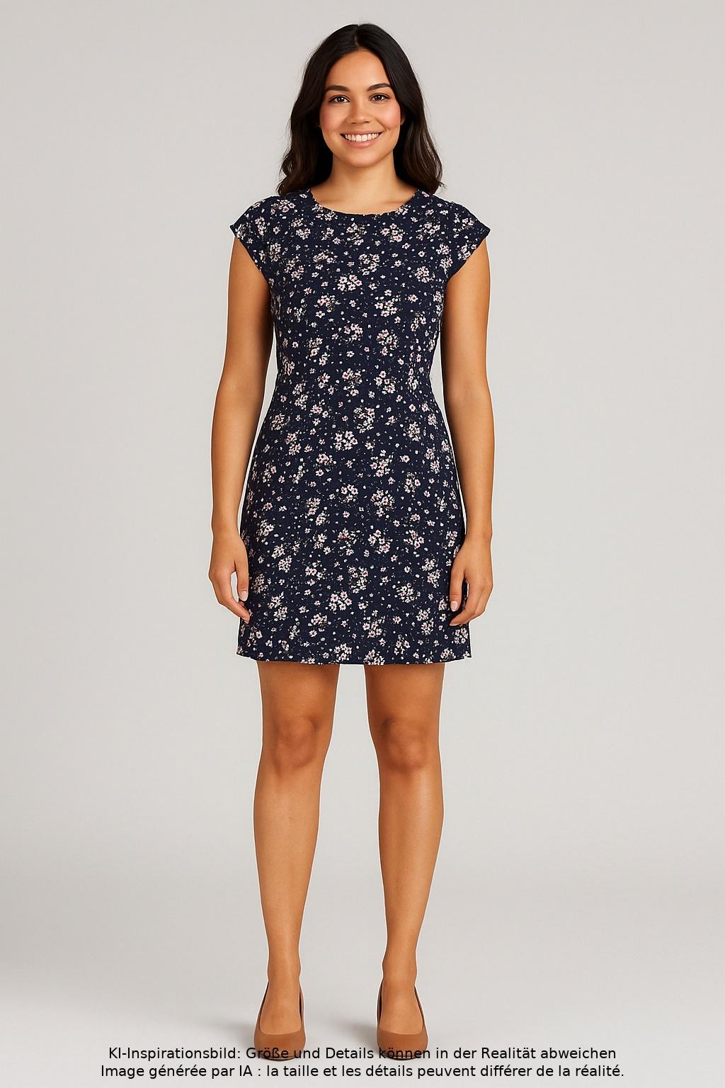 

Louche Damen Kleid, marineblau, Gr. 12