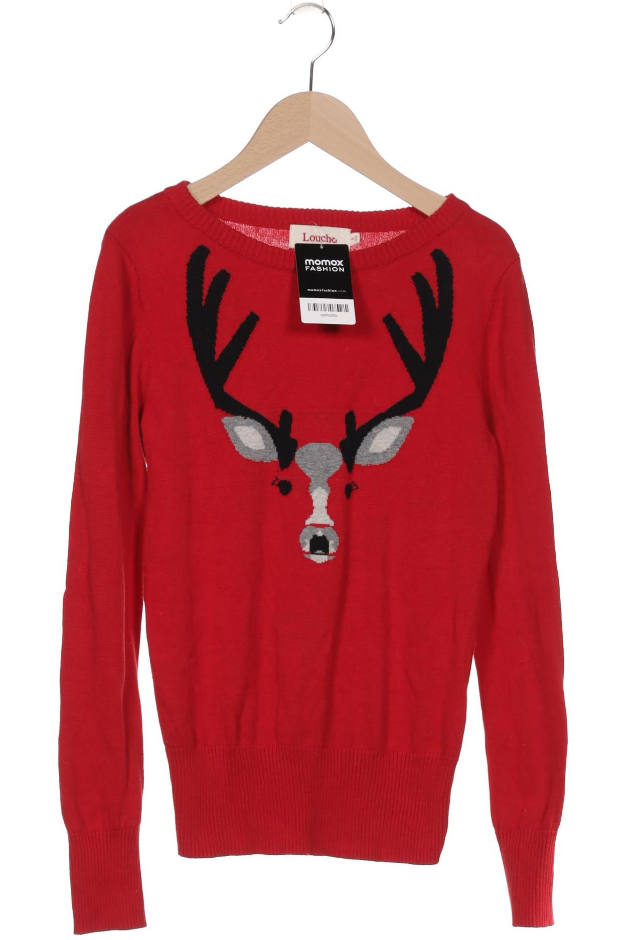 

Louche Damen Pullover, rot, Gr. 8