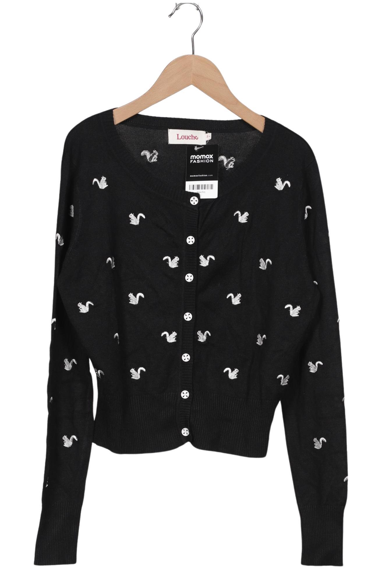

Louche Damen Strickjacke, schwarz, Gr. 14