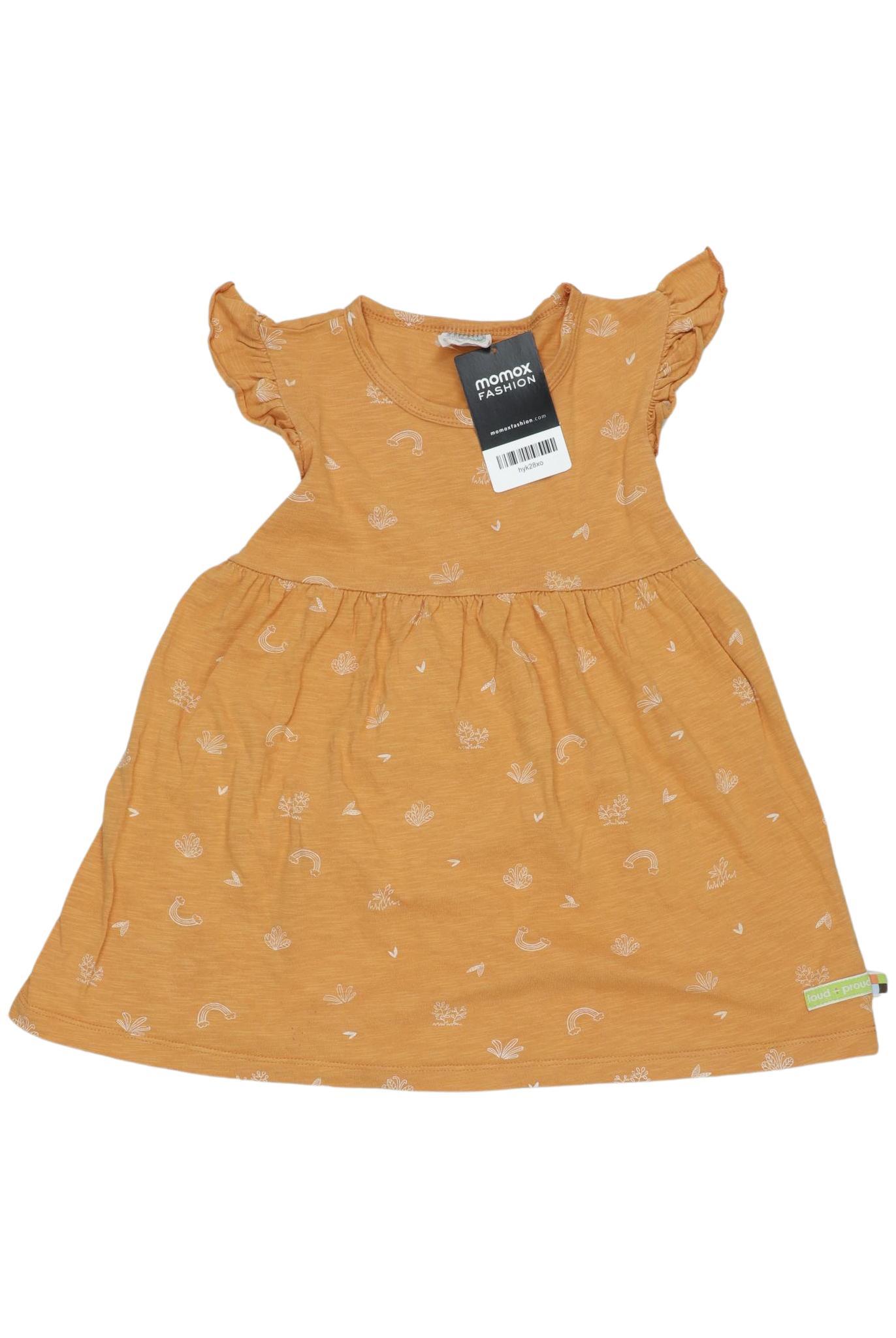 

loud + proud Damen Kleid, orange, Gr. 98/104
