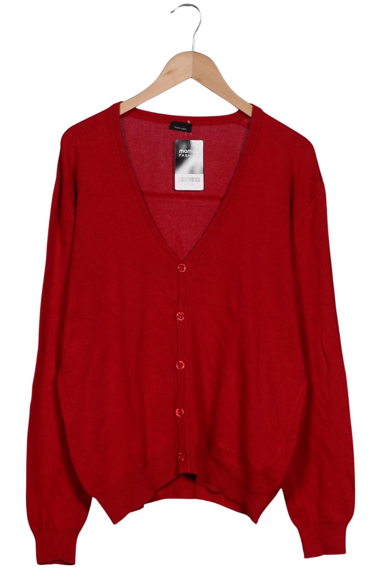 Thumbnail - Louis Sayn by Peter Hahn Herren Strickjacke, rot, Gr. 48