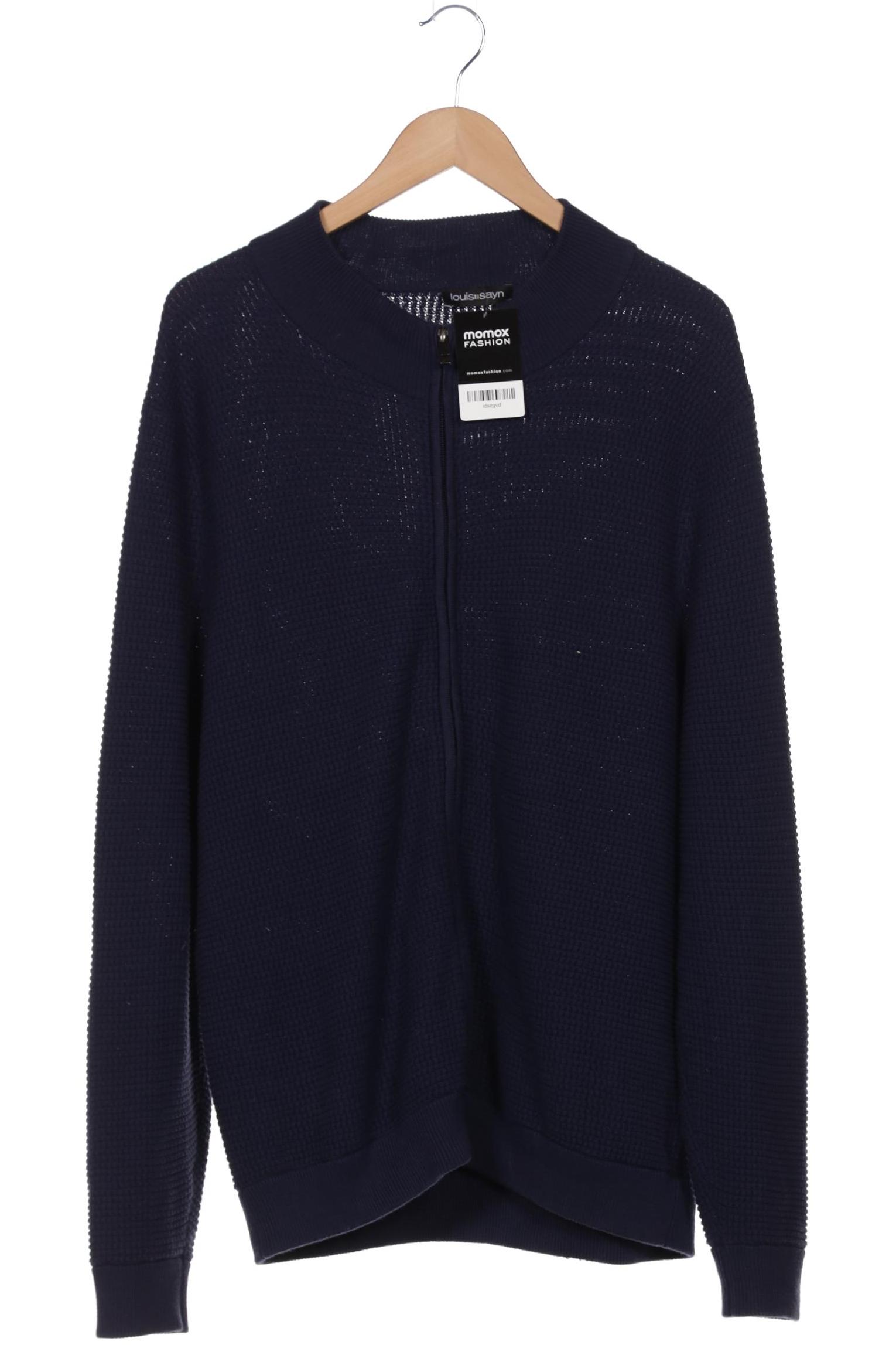 Thumbnail - Louis Sayn by Peter Hahn Herren Strickjacke, marineblau, Gr. 52