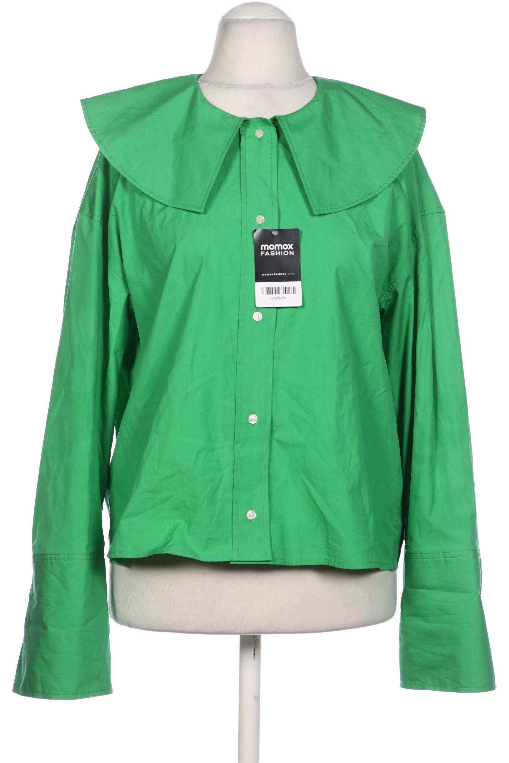 

LouLou Studio Damen Bluse, grün, Gr. 38