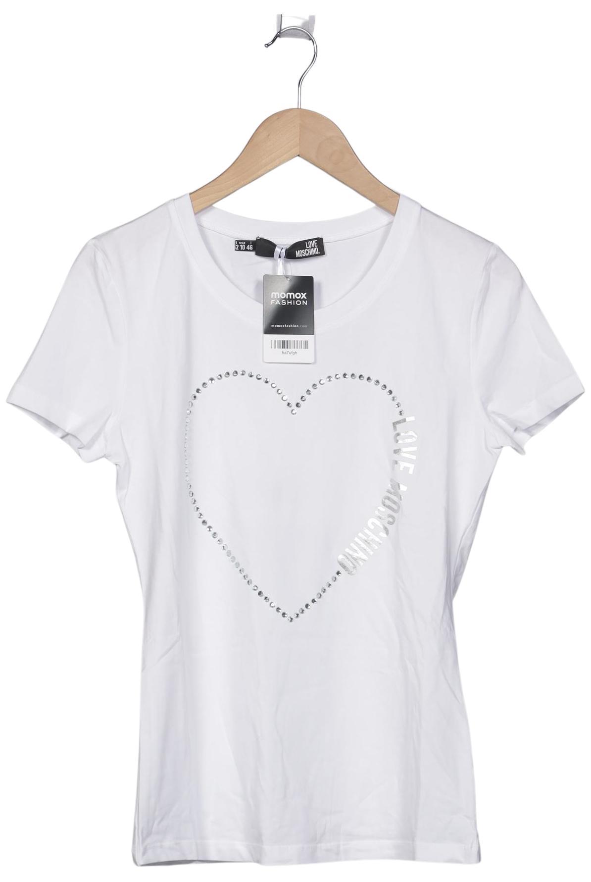 

Love Moschino Damen T-Shirt, weiß, Gr. 40