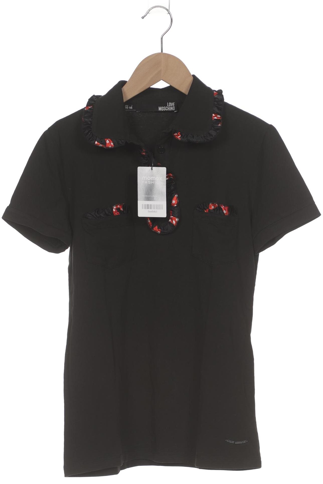 

Love Moschino Damen Poloshirt, schwarz, Gr. 42