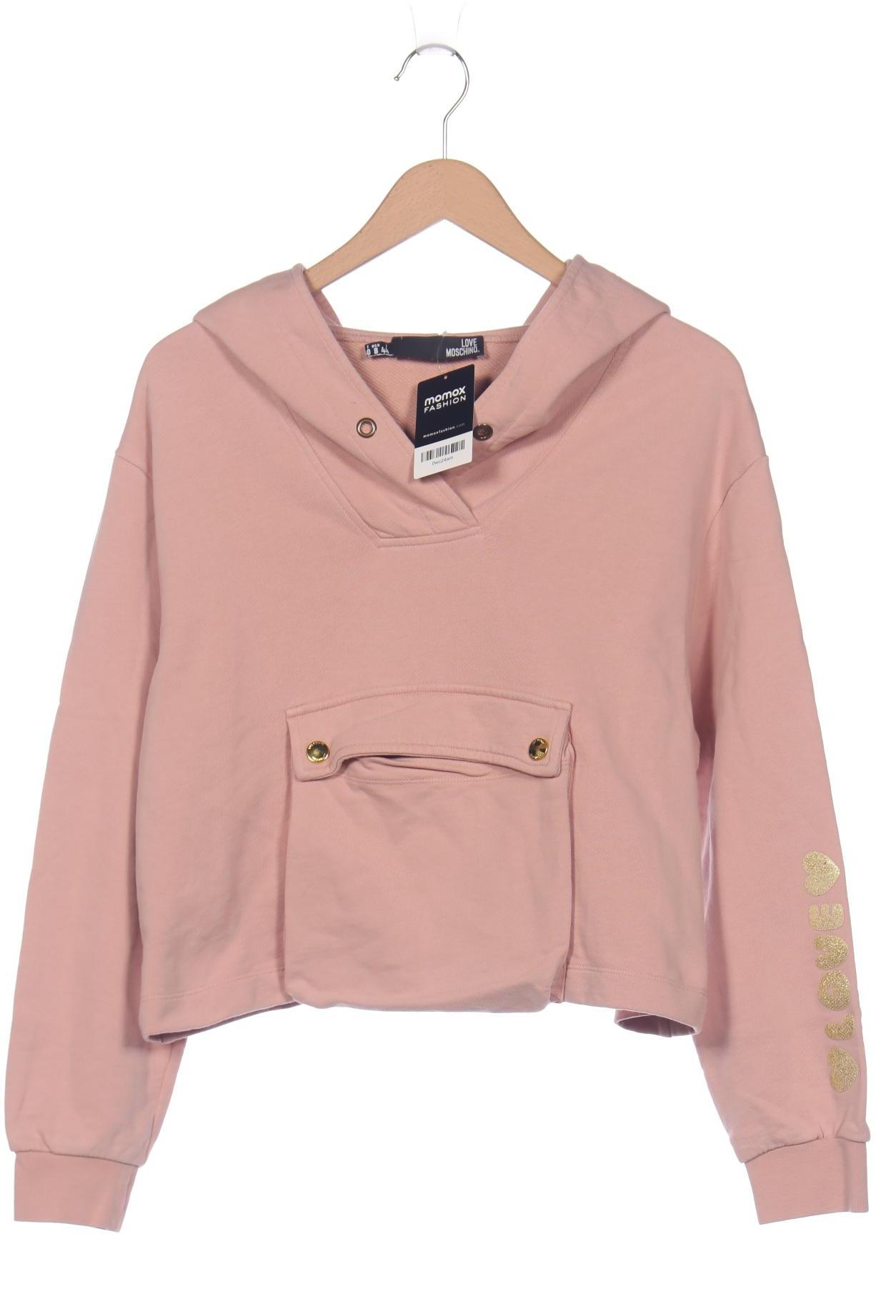 

Love Moschino Damen Kapuzenpullover, pink, Gr. 40