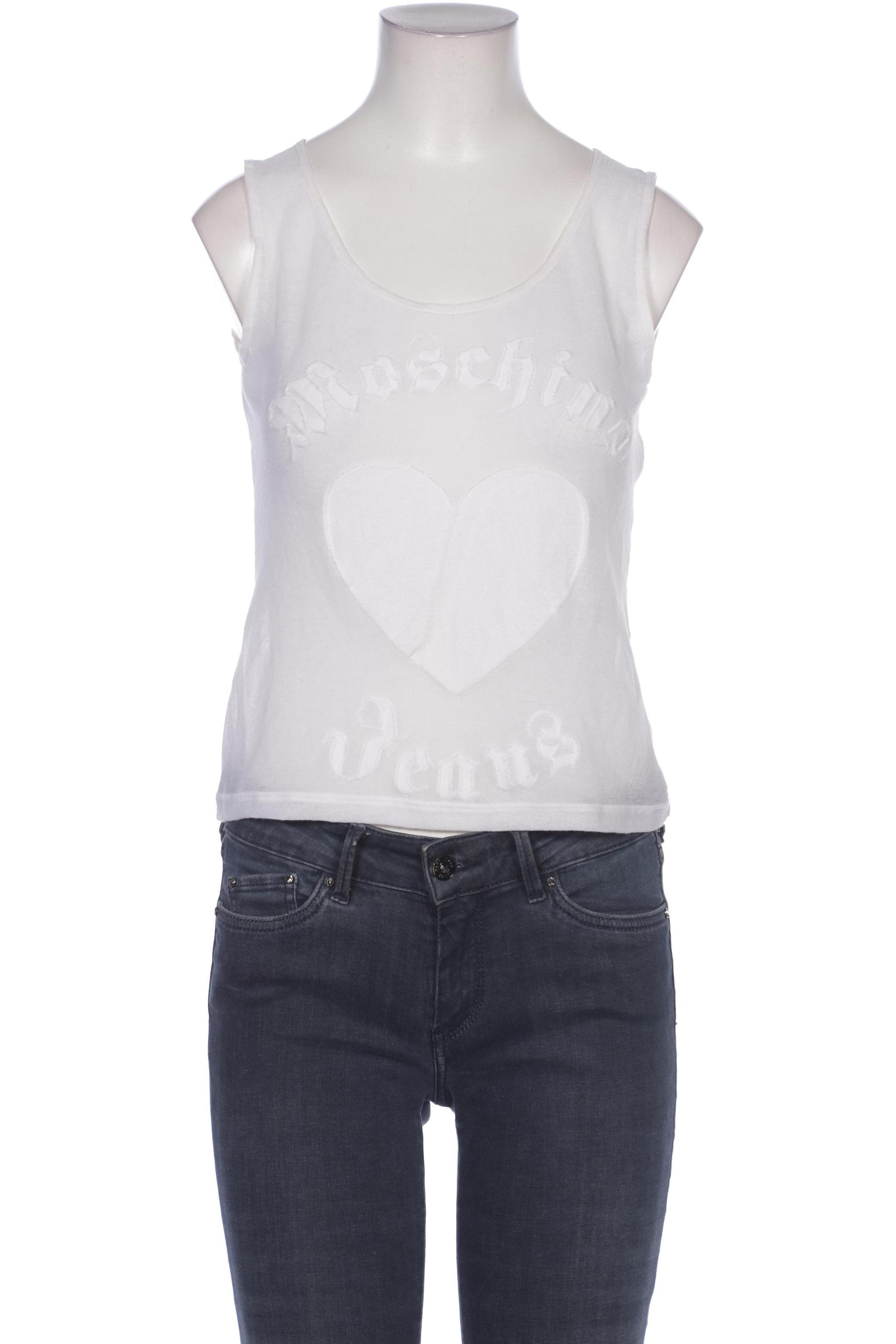 

Love Moschino Damen Top, cremeweiß, Gr. 38