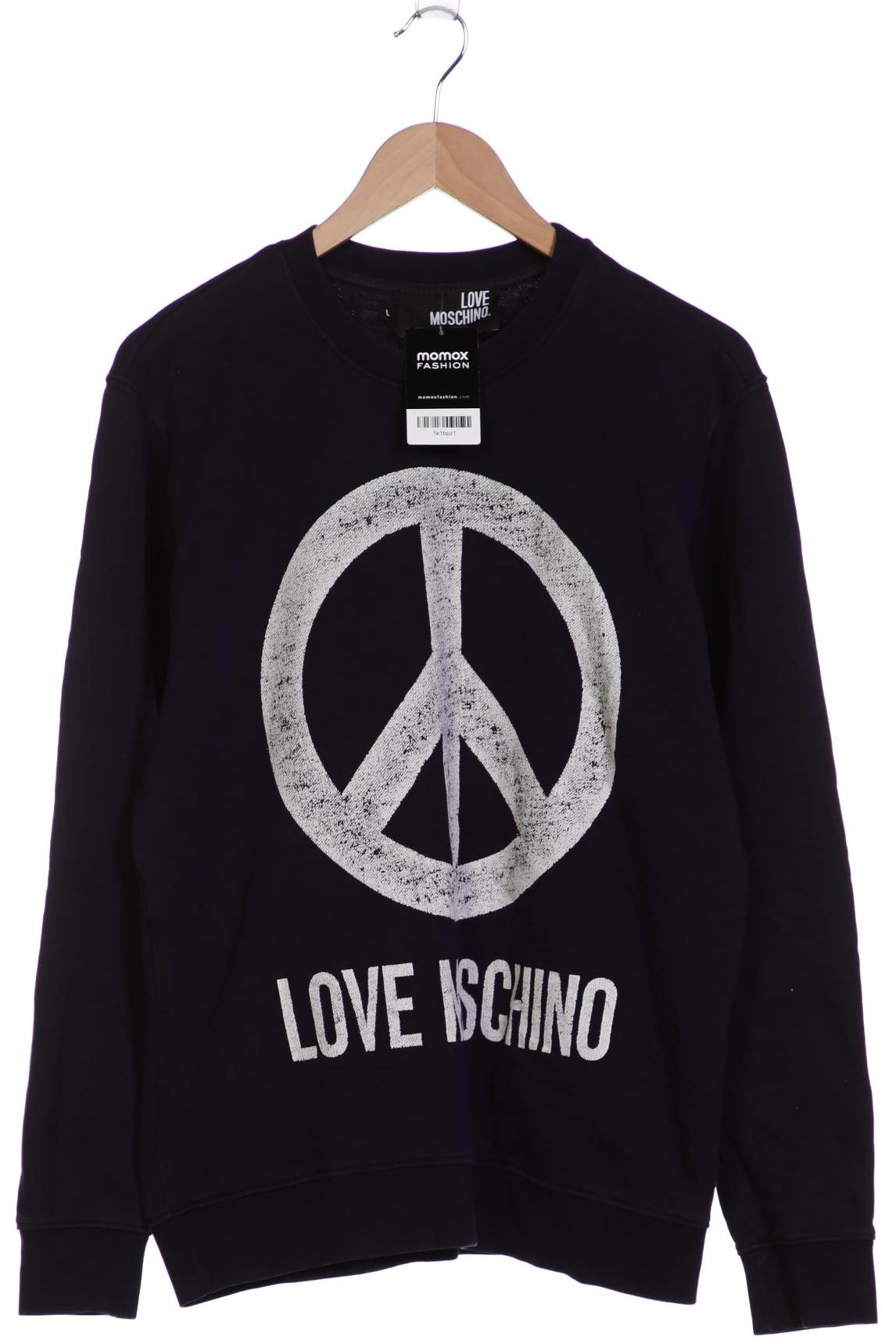 

Love Moschino Damen Sweatshirt, marineblau, Gr. 42