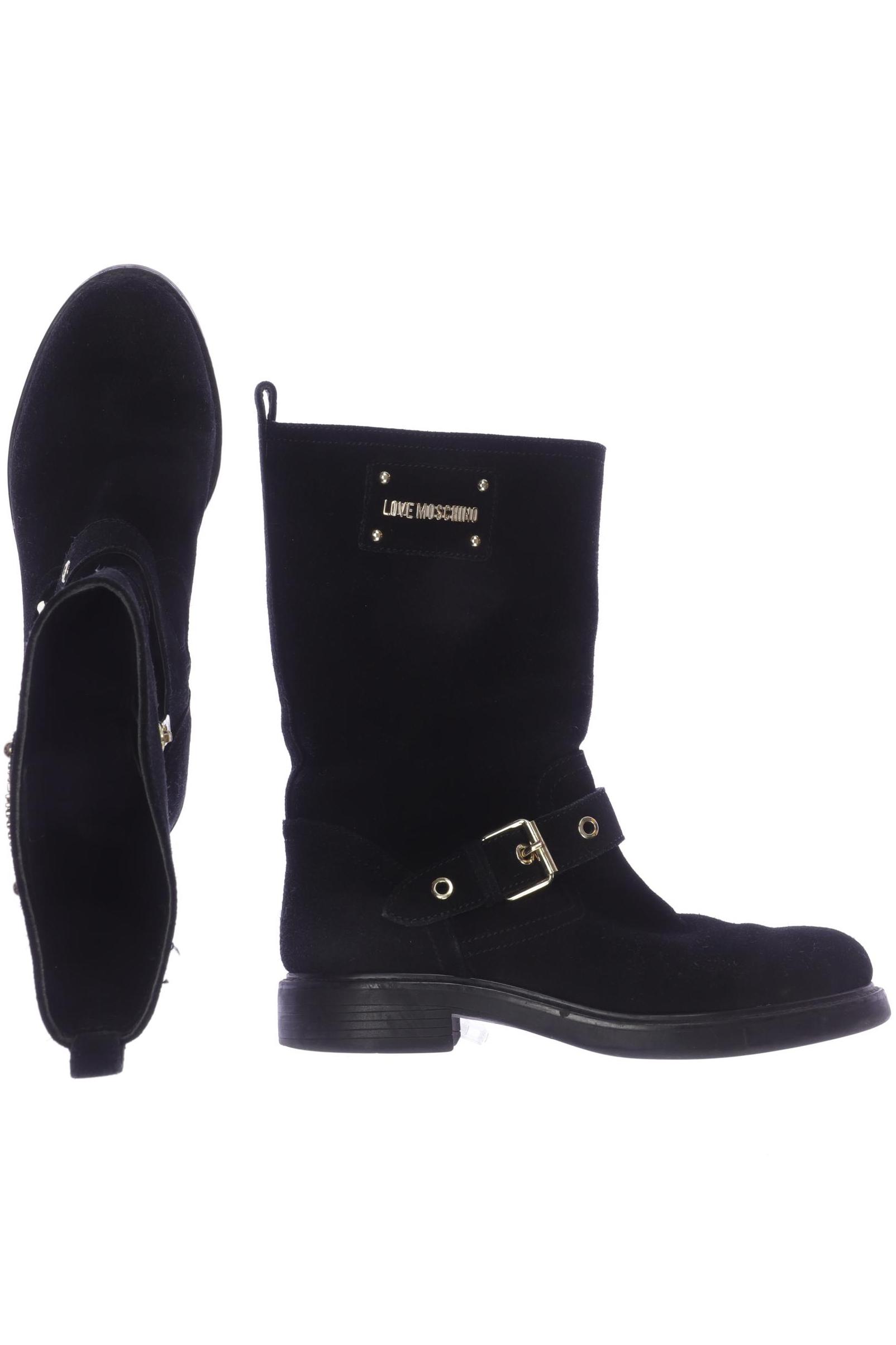 

Love Moschino Damen Stiefel, schwarz, Gr. 38