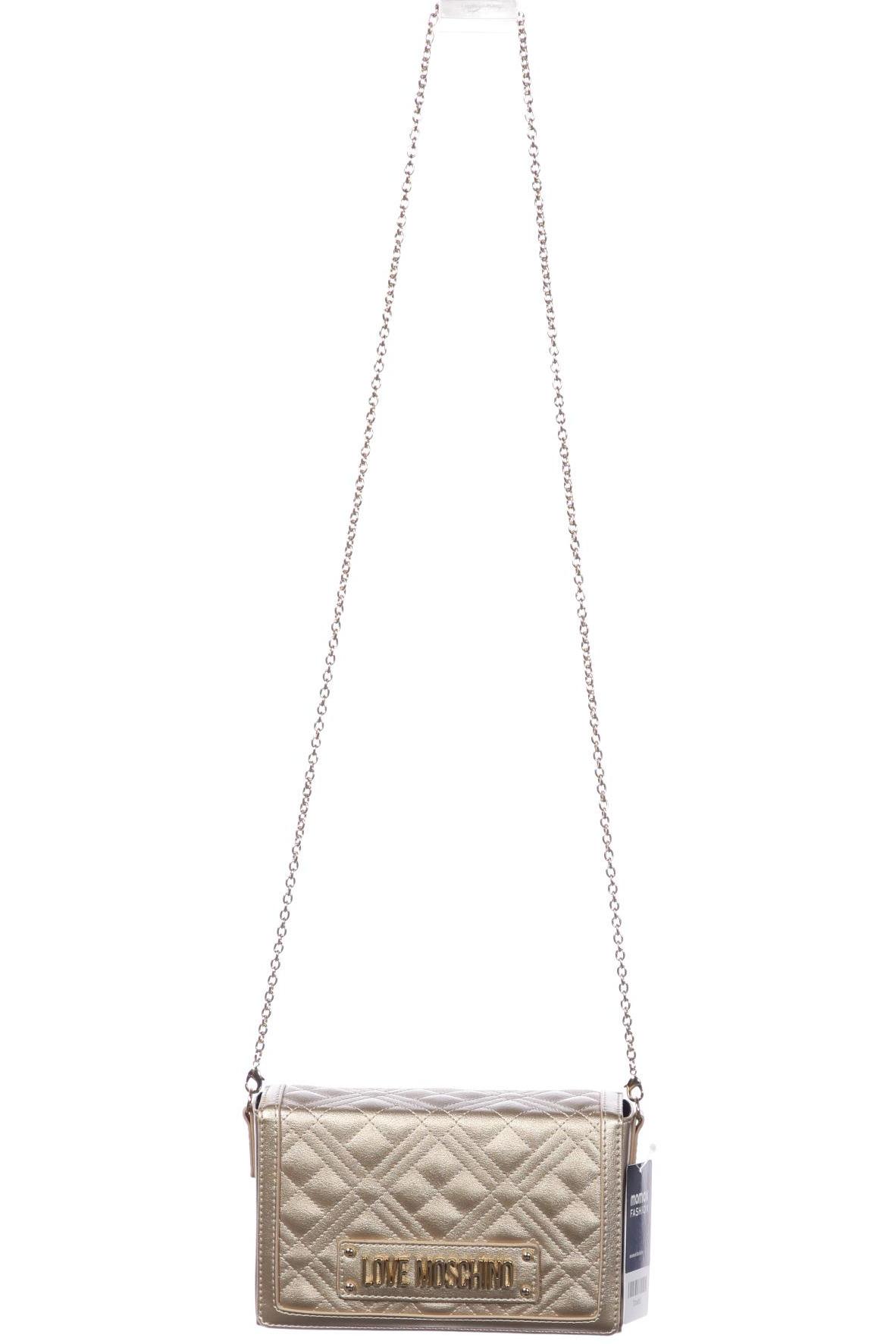 

Love Moschino Damen Handtasche, gold, Gr.