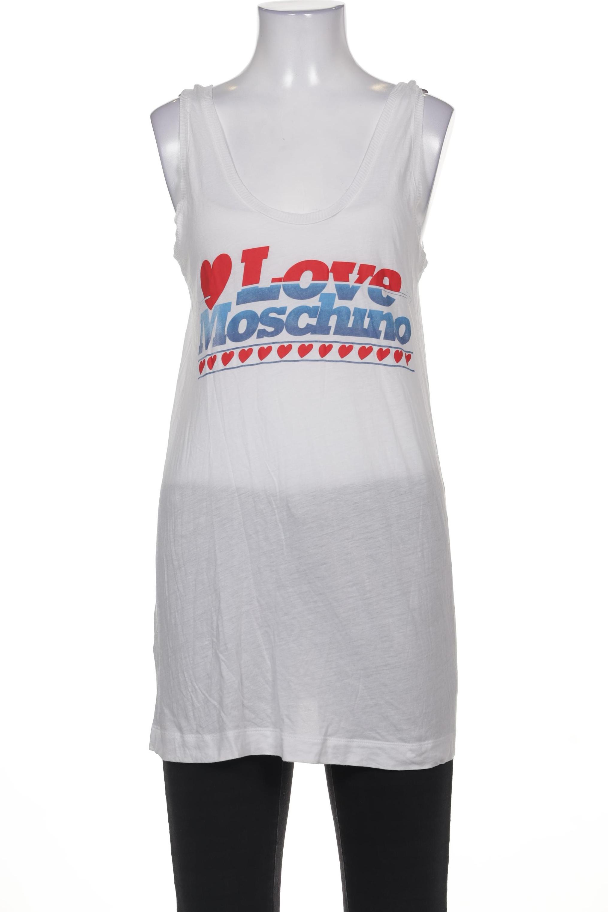 

Love Moschino Damen Top, weiß, Gr. 36
