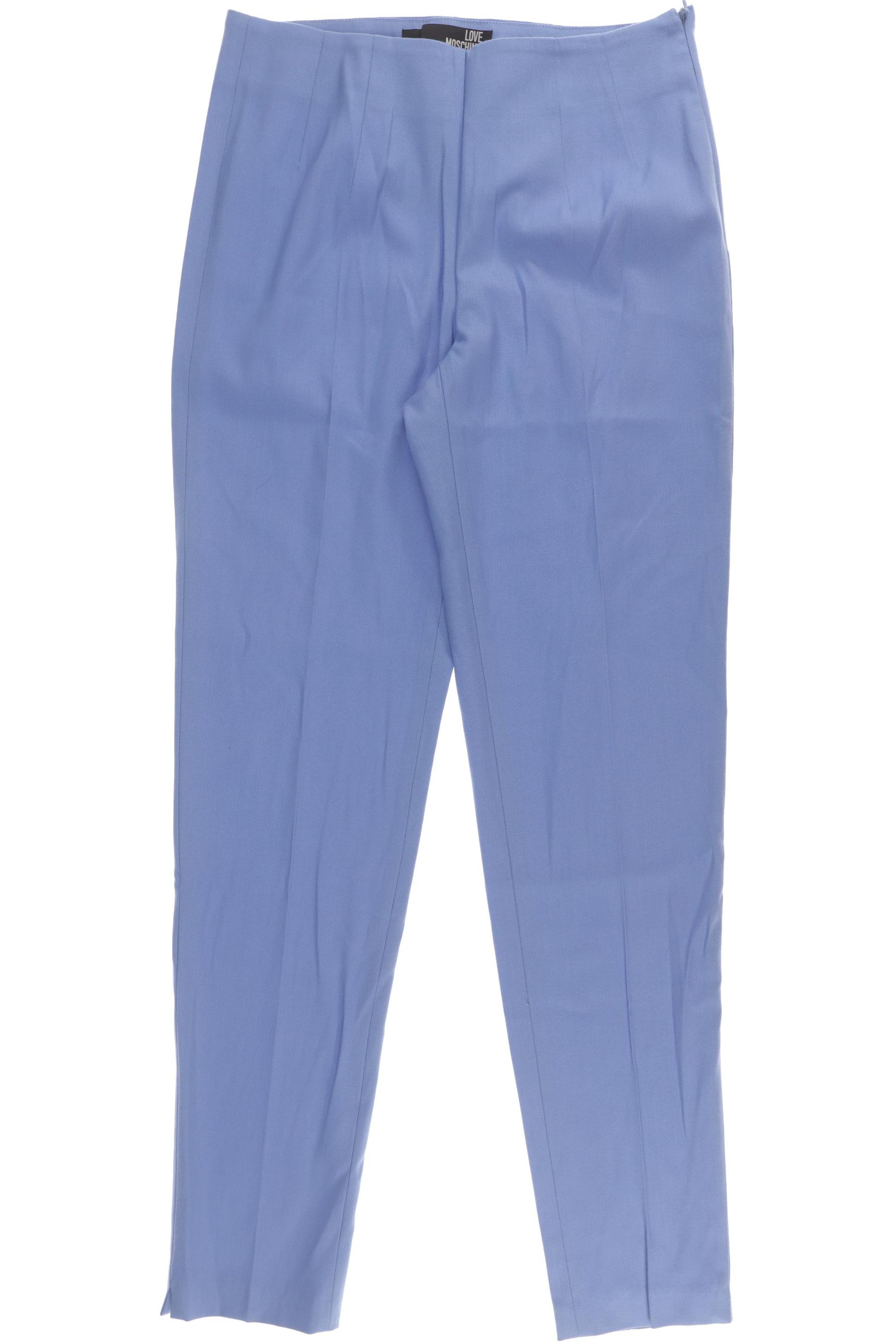 

Love Moschino Damen Stoffhose, blau, Gr. 36