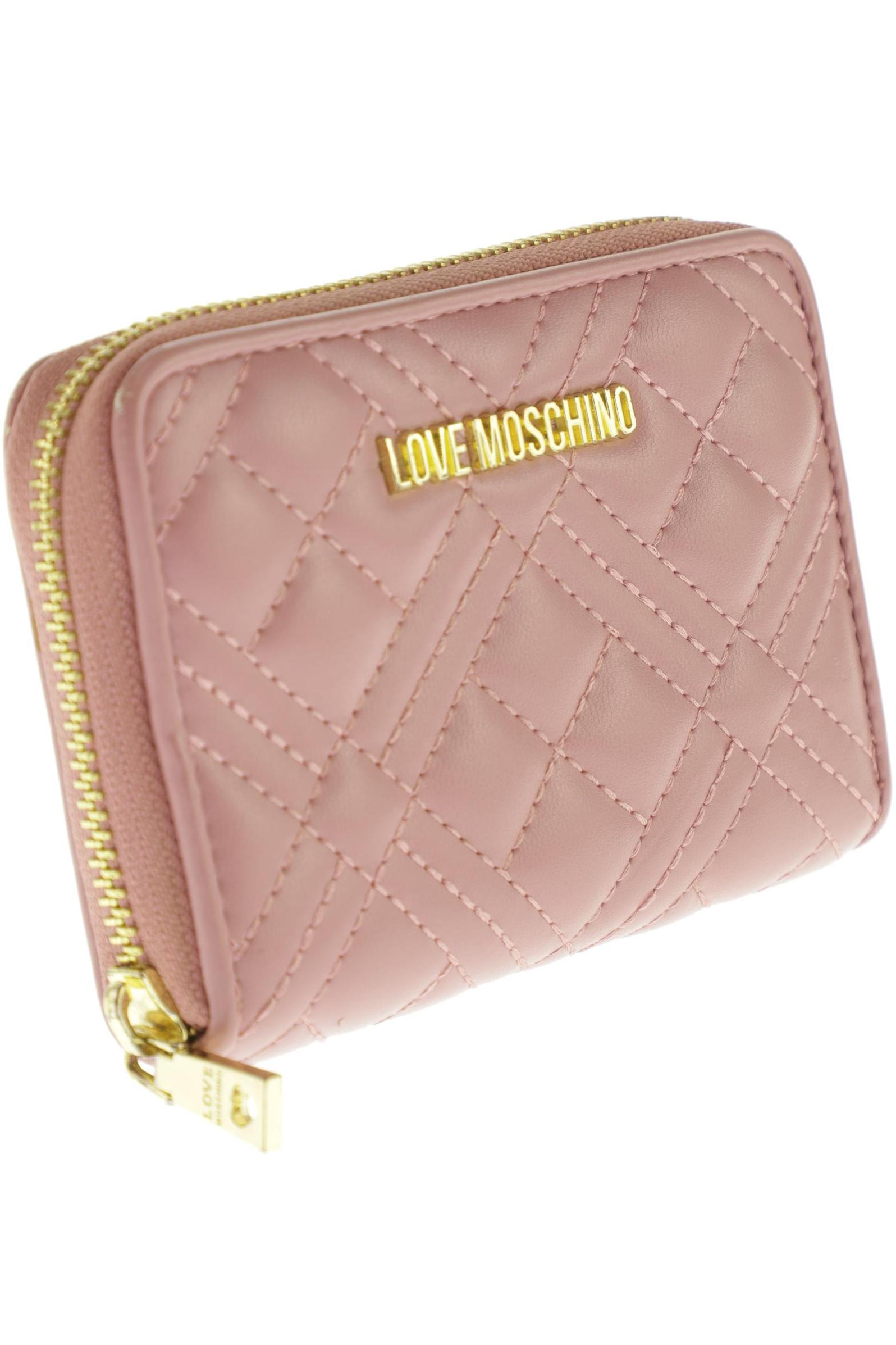 

Love Moschino Damen Portemonnaie, pink, Gr.