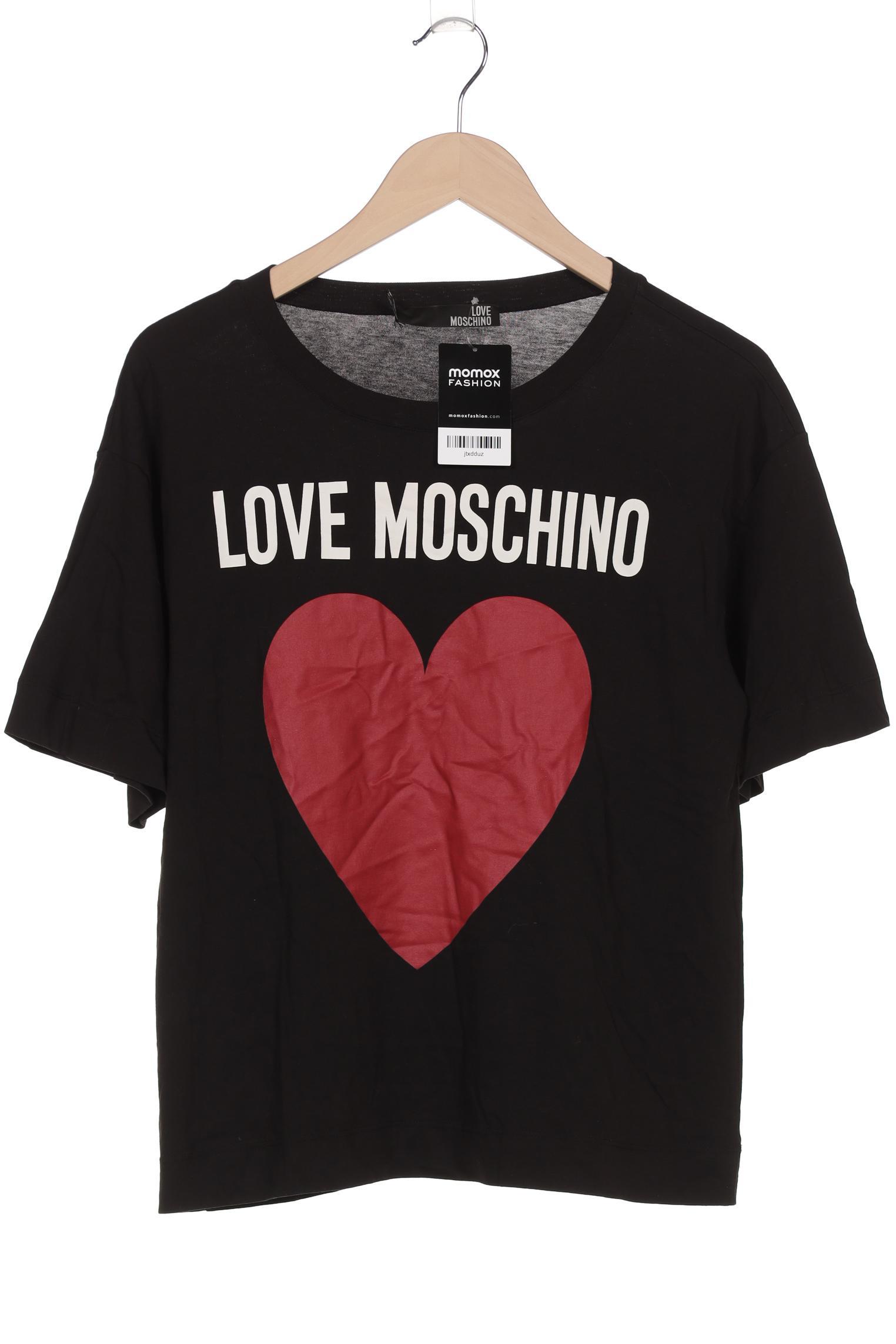 

Love Moschino Damen T-Shirt, schwarz, Gr. 38