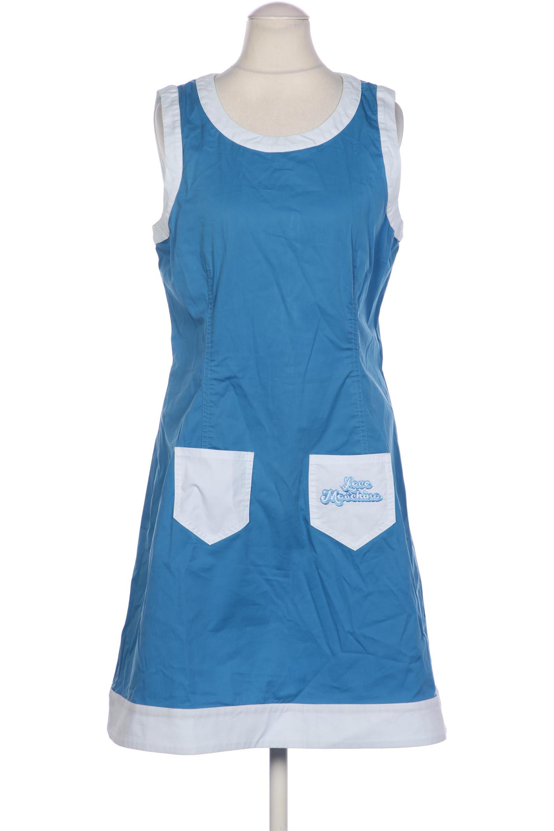 

Love Moschino Damen Kleid, blau, Gr. 36