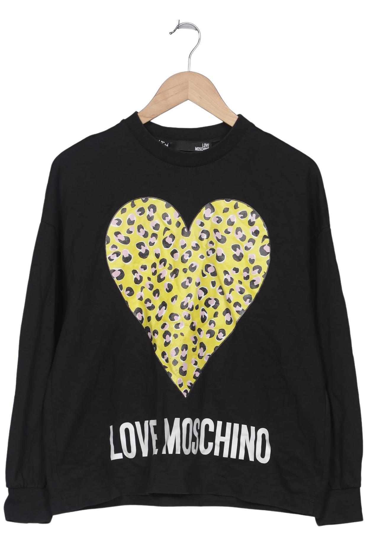 

Love Moschino Damen Sweatshirt, schwarz, Gr. 36