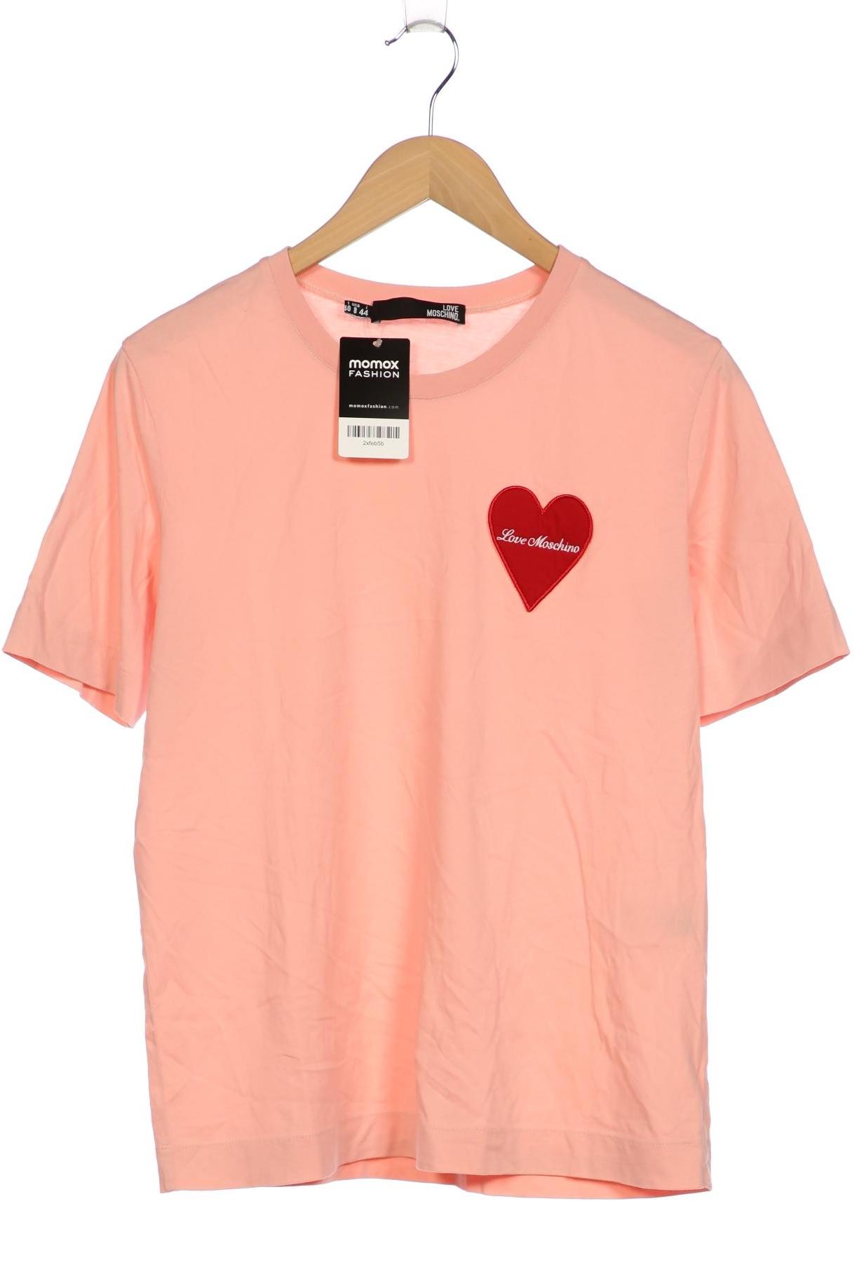 

Love Moschino Damen T-Shirt, pink, Gr. 38
