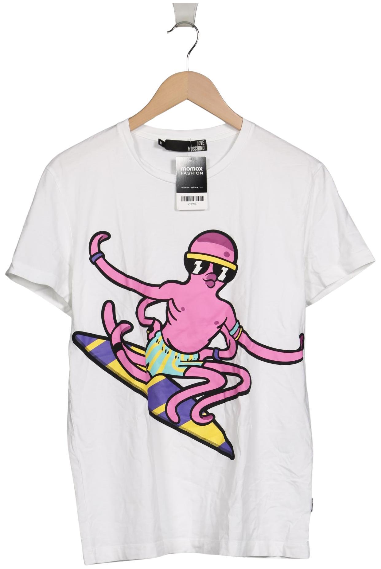 

Love Moschino Damen T-Shirt, weiß, Gr. 38