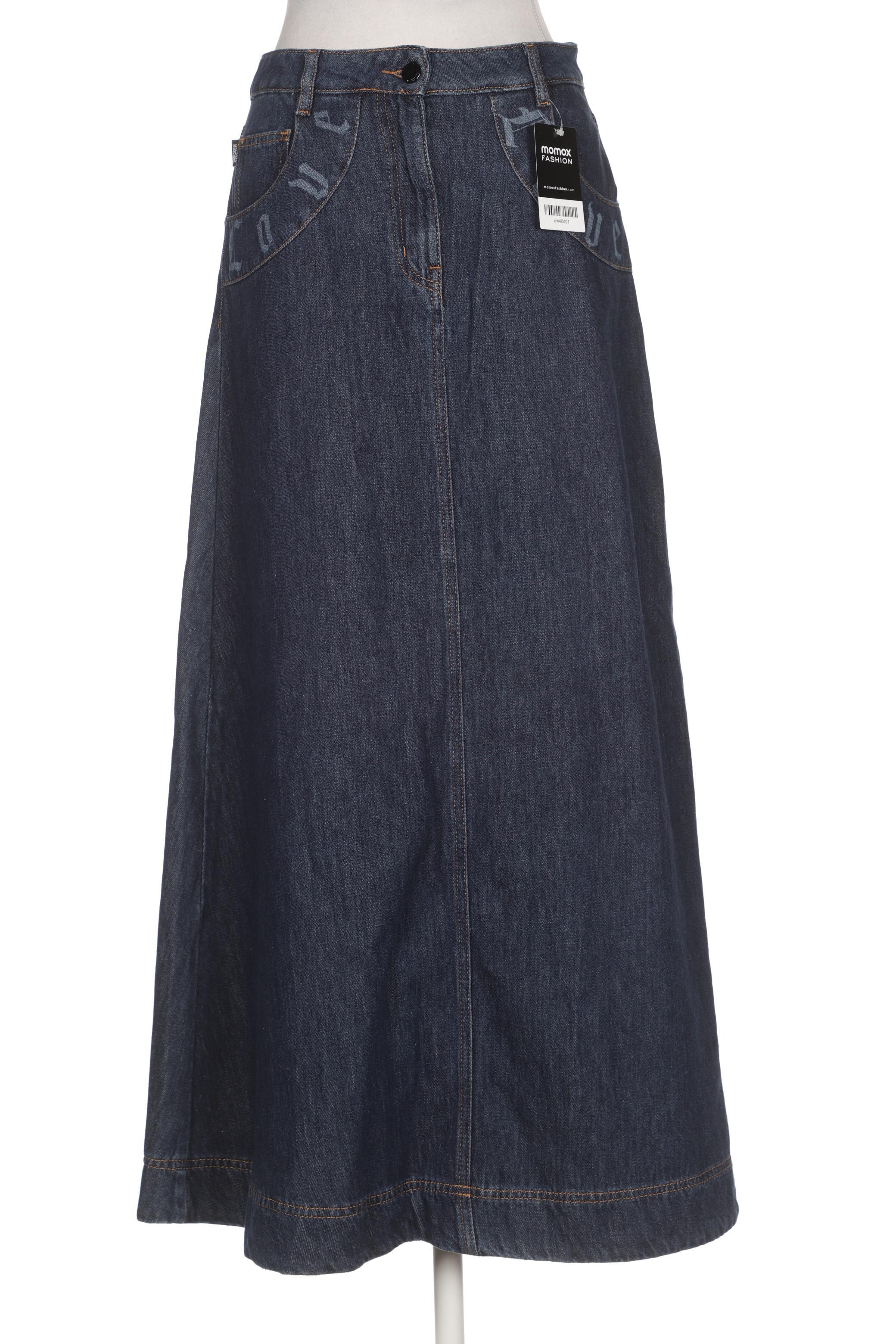

Love Moschino Damen Rock, marineblau, Gr. 32