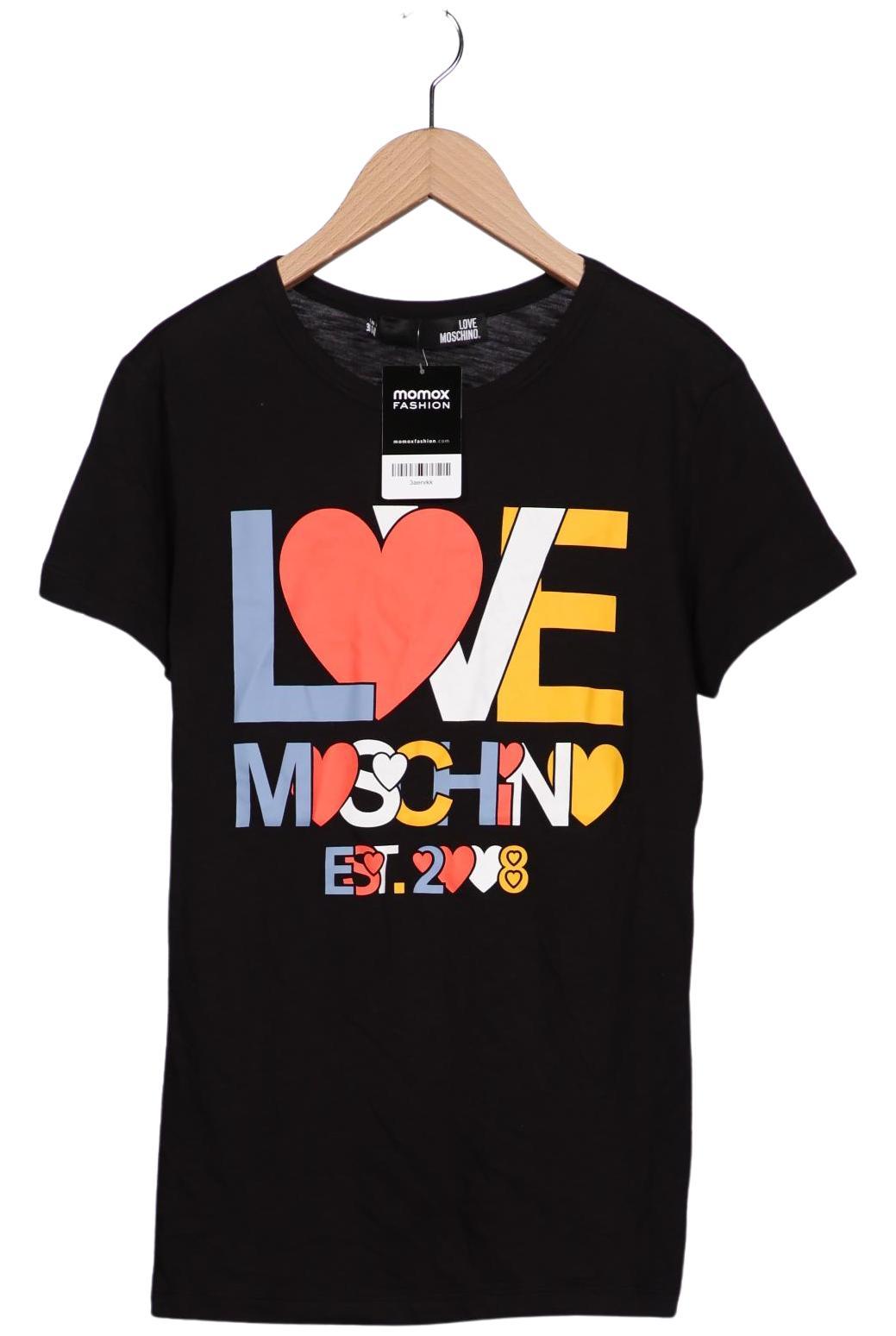 

Love Moschino Damen T-Shirt, schwarz, Gr. 38