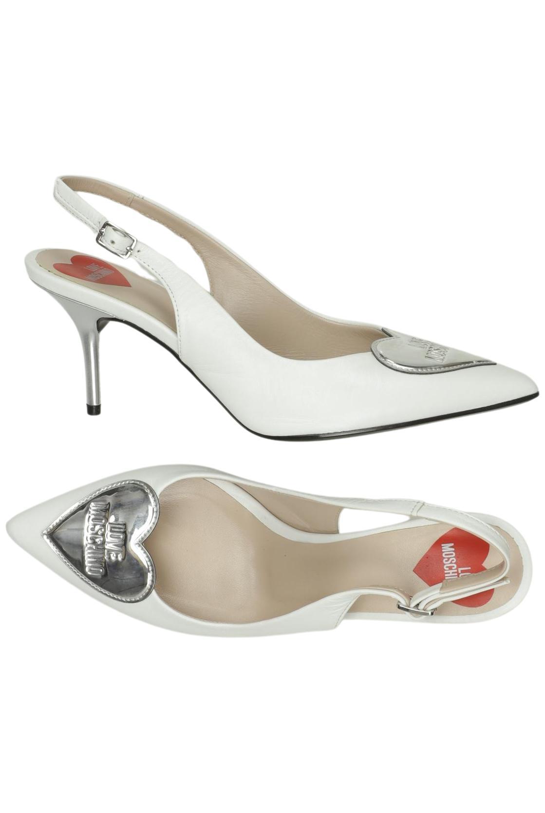 

Love Moschino Damen Pumps, weiß, Gr. 37