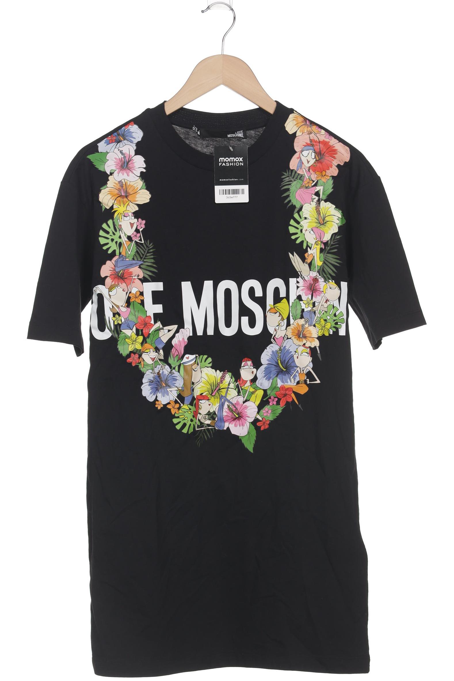 

Love Moschino Damen T-Shirt, schwarz, Gr. 32