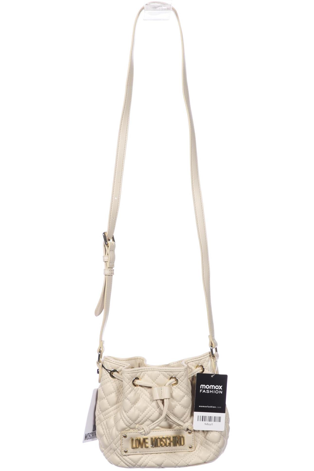 

Love Moschino Damen Handtasche, cremeweiß, Gr.
