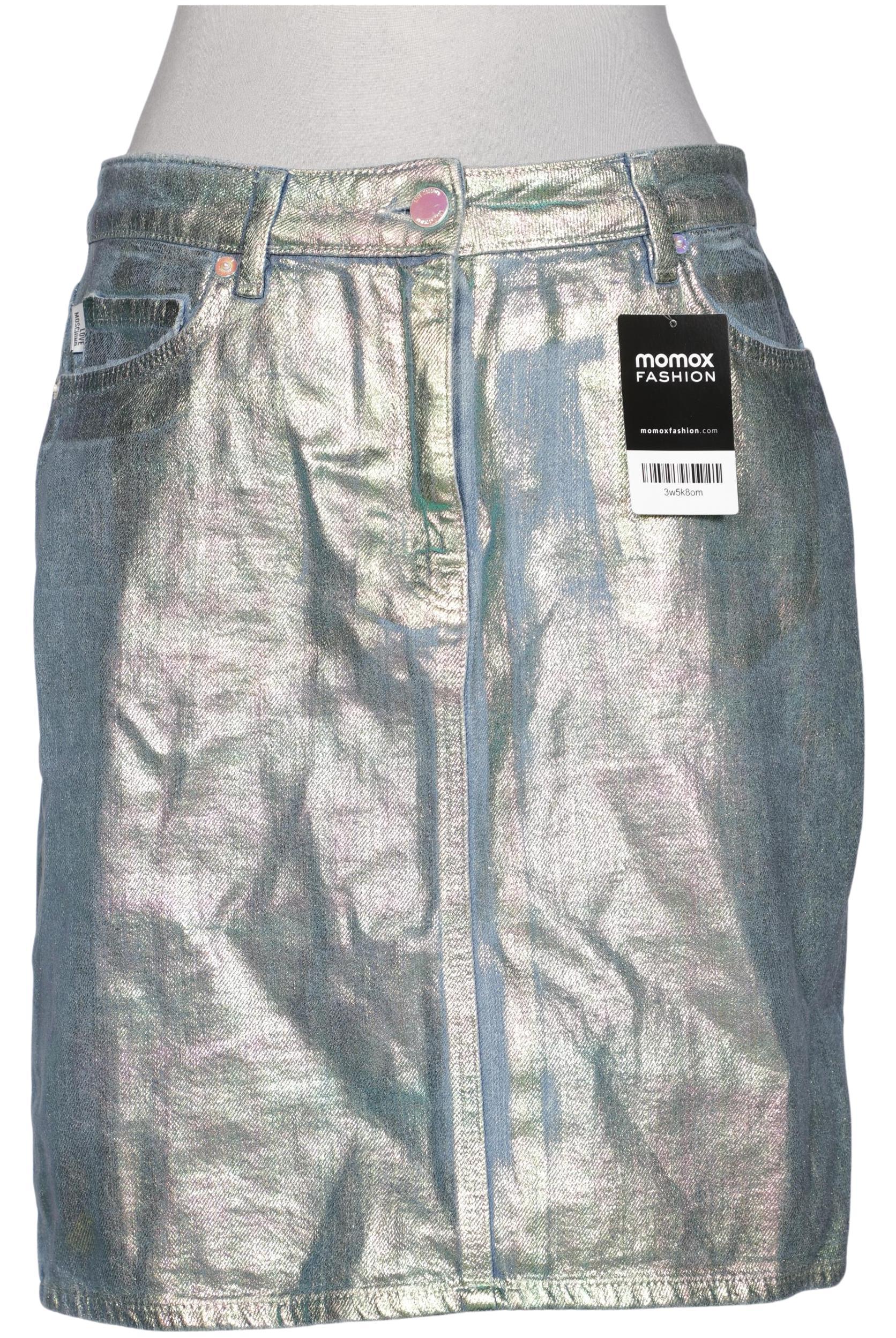 

Love Moschino Damen Rock, gold, Gr. 38