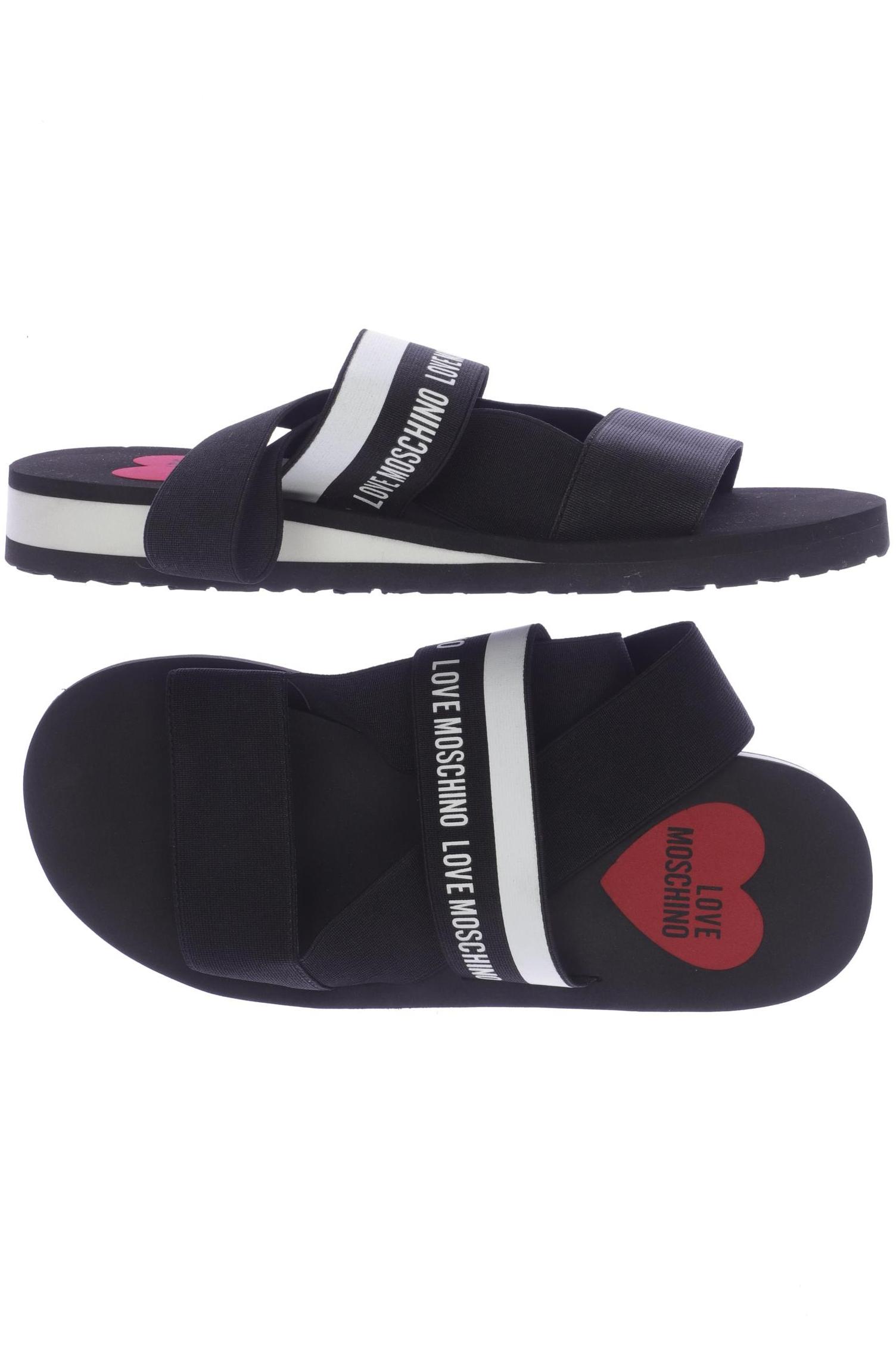 

LOVE MOSCHINO Damen Sandale, schwarz