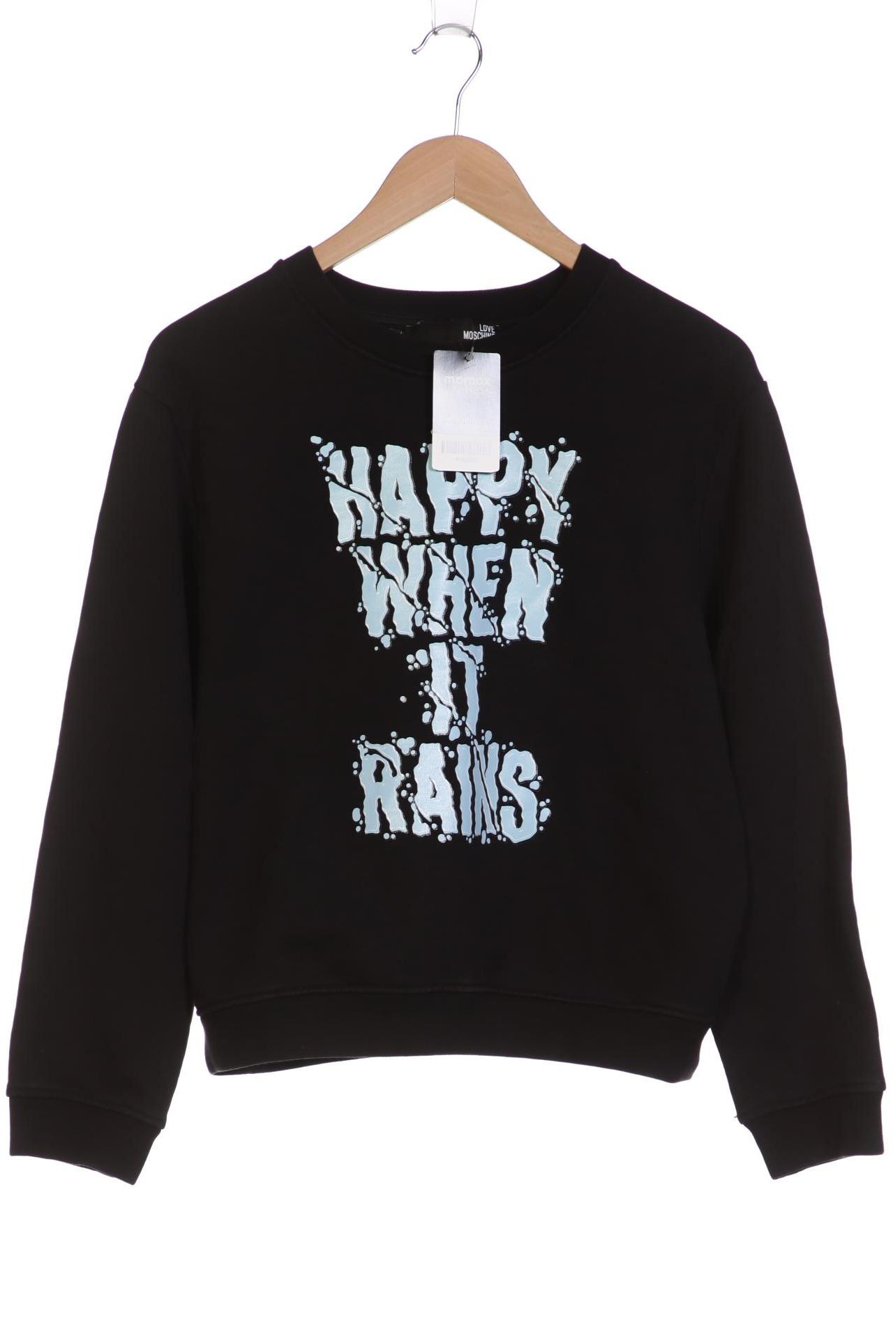 

Love Moschino Damen Sweatshirt, schwarz, Gr. 38