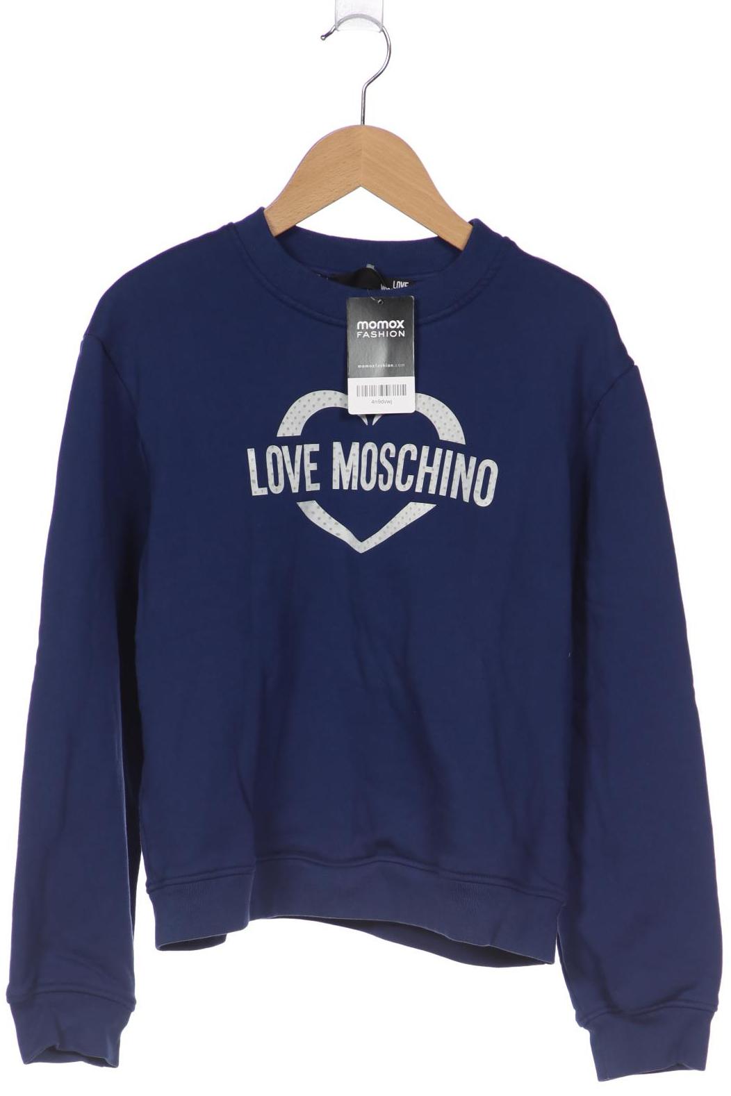 

LOVE MOSCHINO Damen Sweatshirt, marineblau