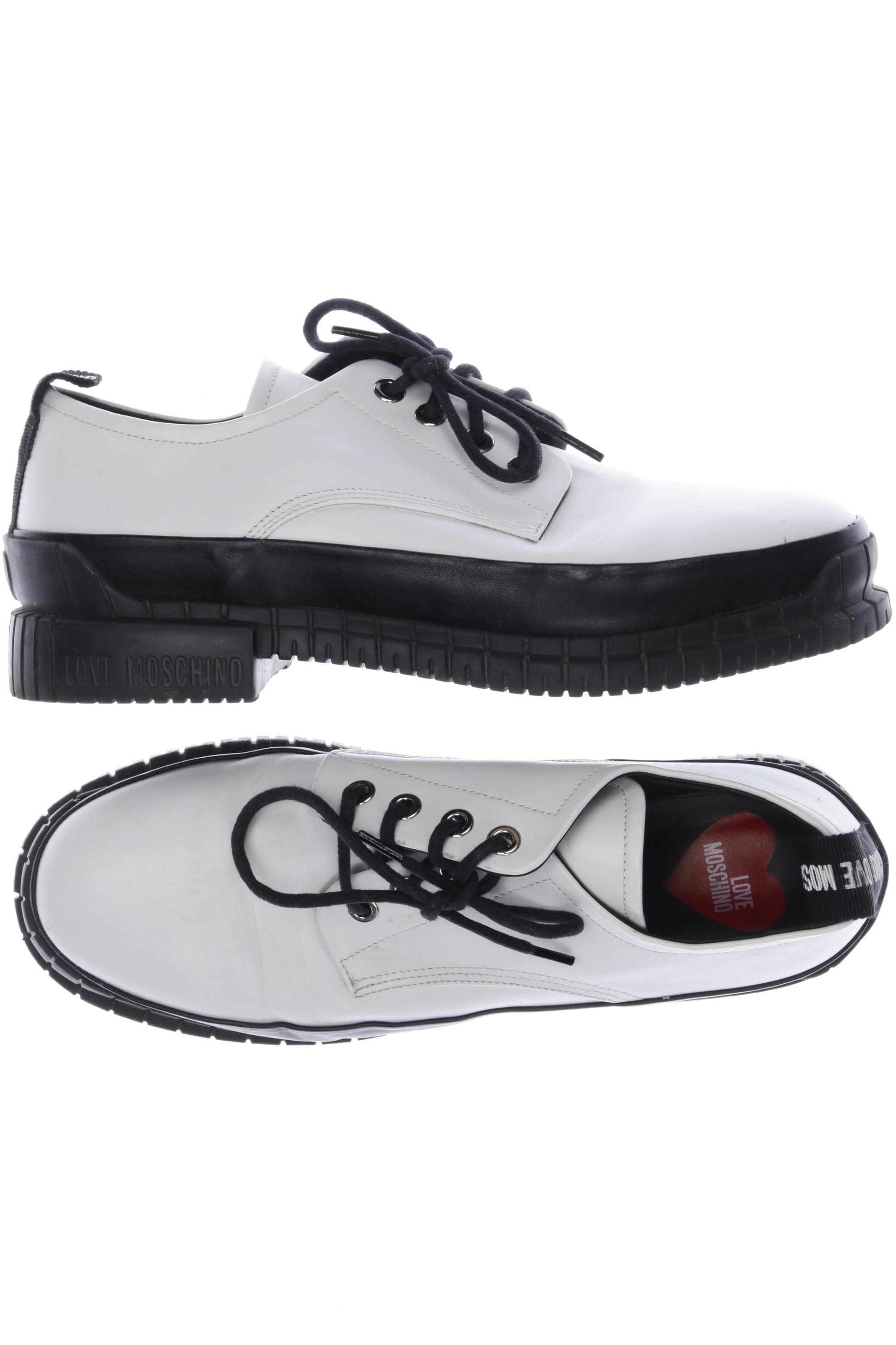 

Love Moschino Damen Halbschuh, weiß, Gr. 37
