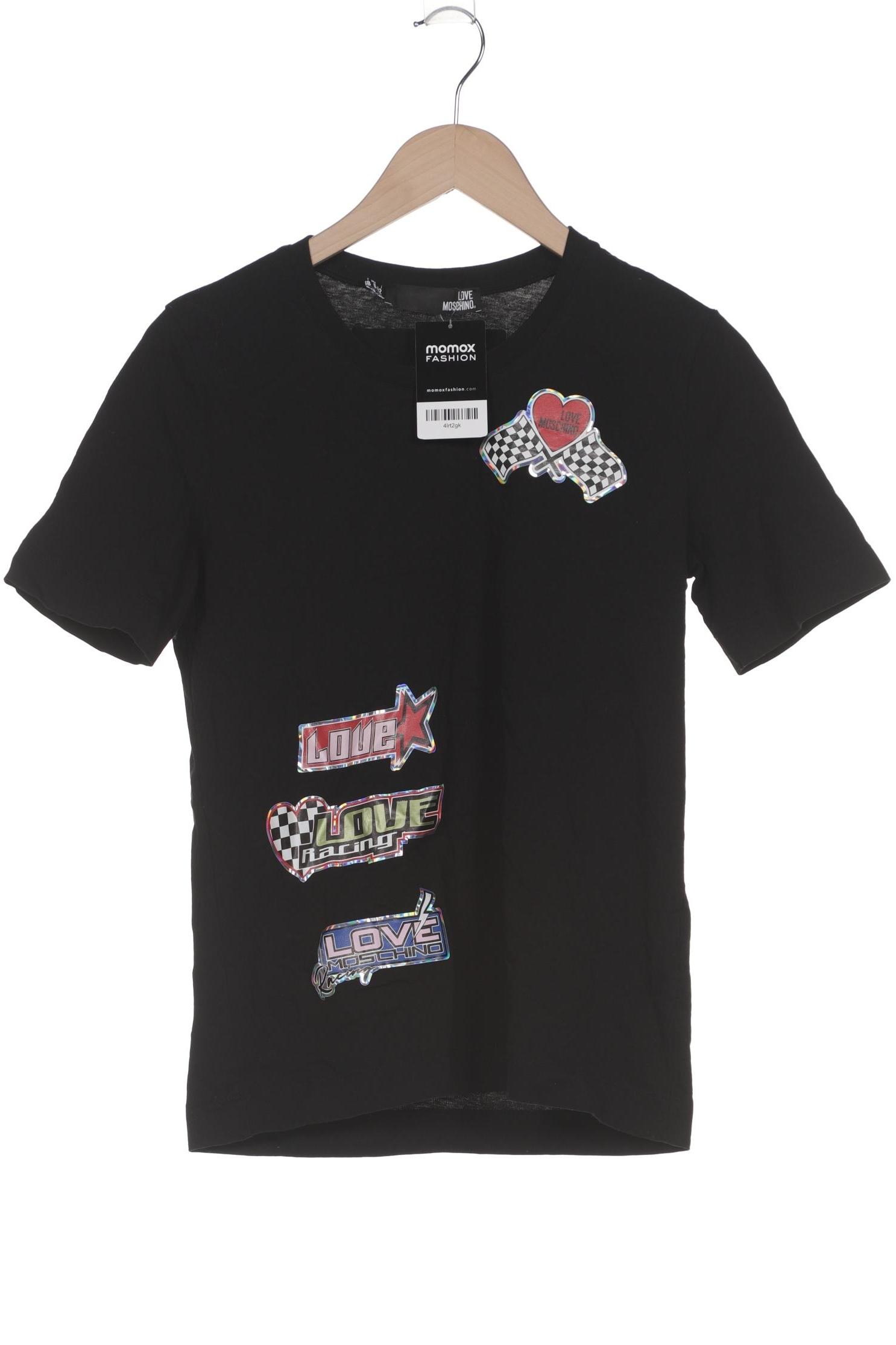 

Love Moschino Damen T-Shirt, schwarz, Gr. 38