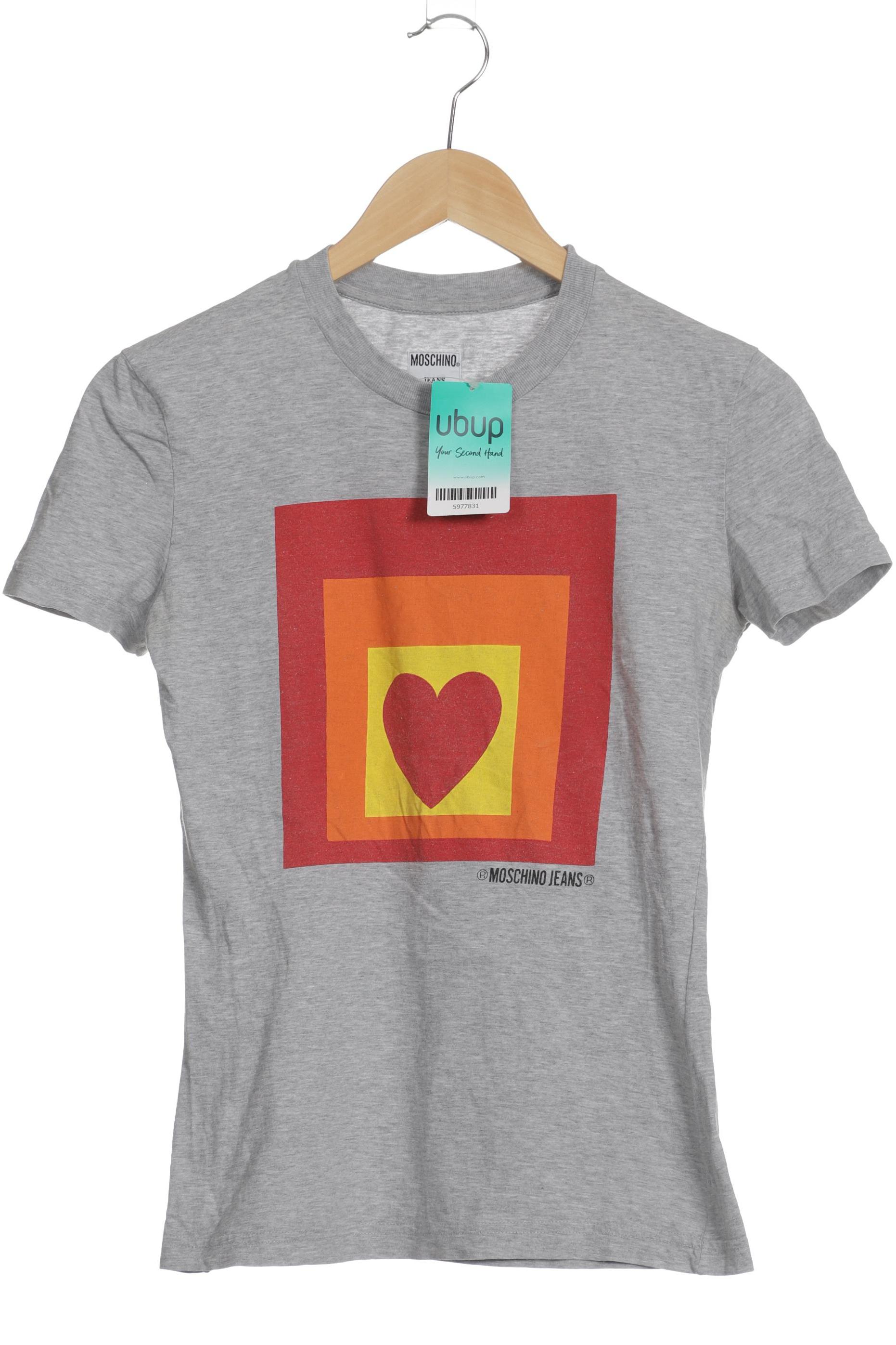 

Love Moschino Damen T-Shirt, grau, Gr. 38