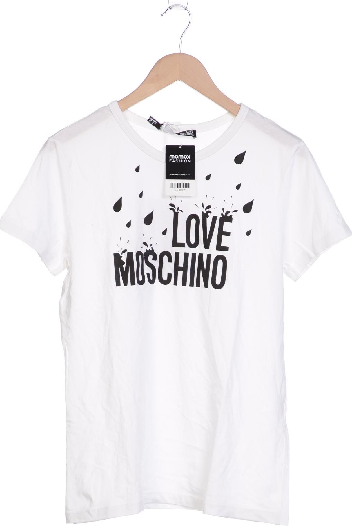 

LOVE MOSCHINO Damen T-Shirt, weiß