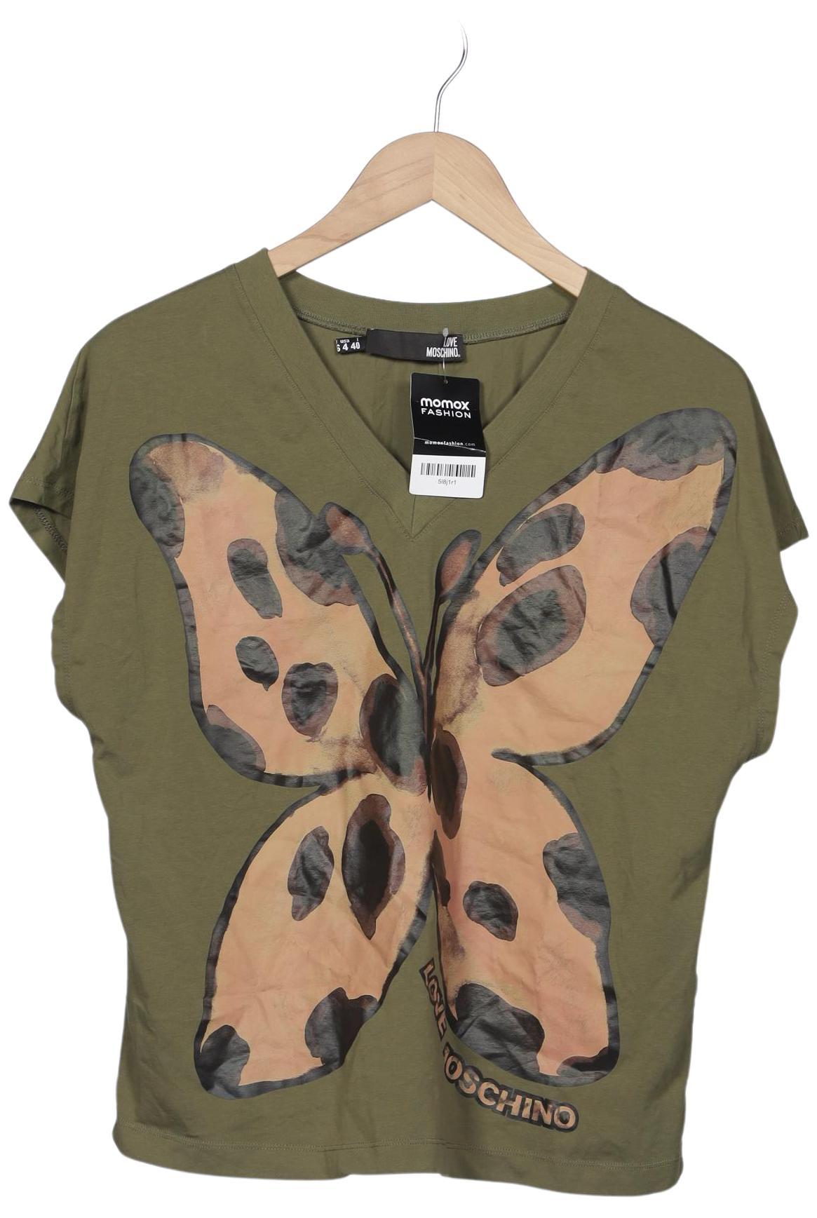 

Love Moschino Damen T-Shirt, grün, Gr. 34