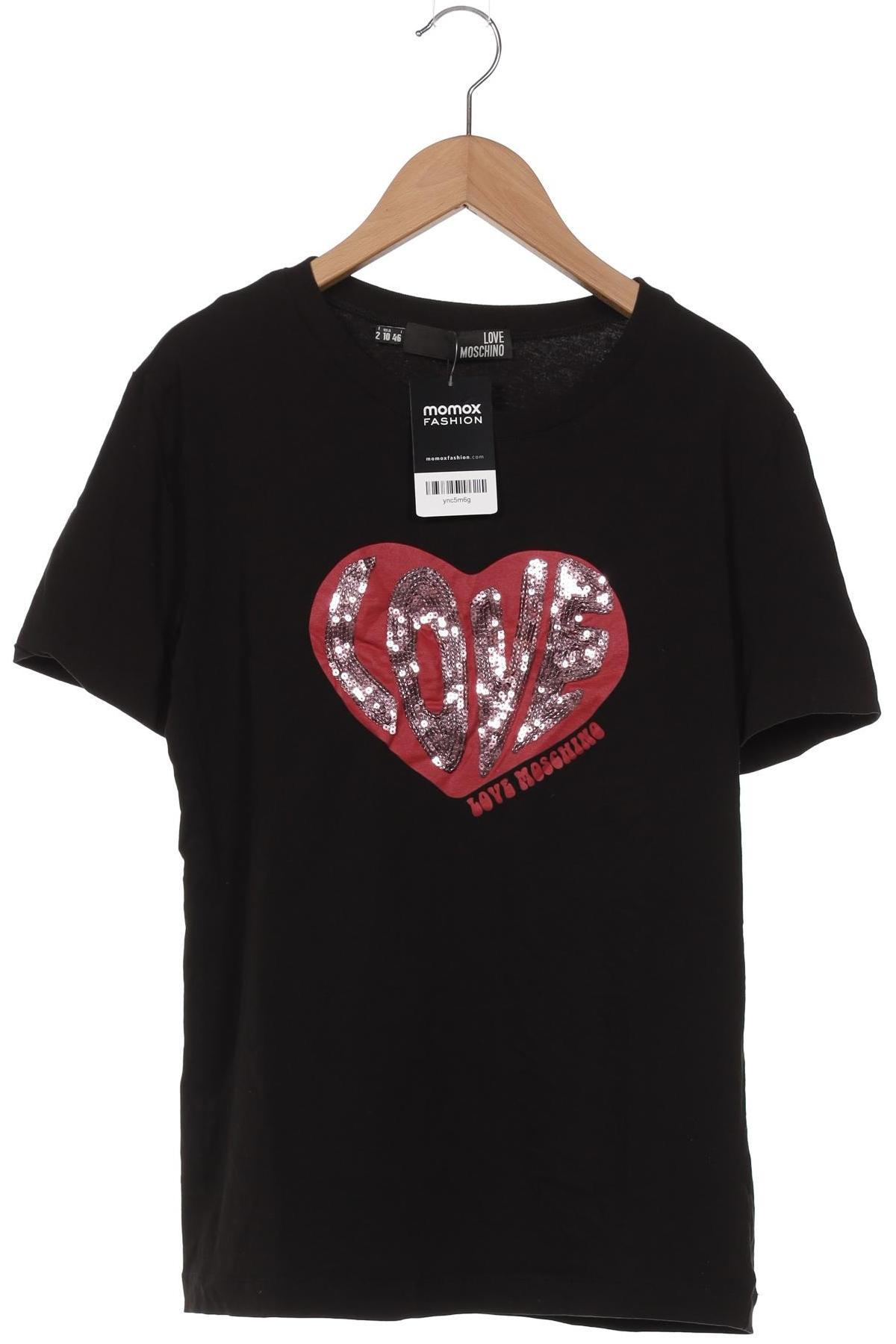 

Love Moschino Damen T-Shirt, schwarz, Gr. 42