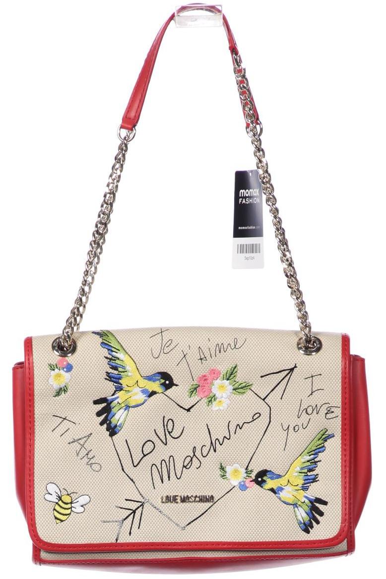 

LOVE MOSCHINO Damen Handtasche, beige