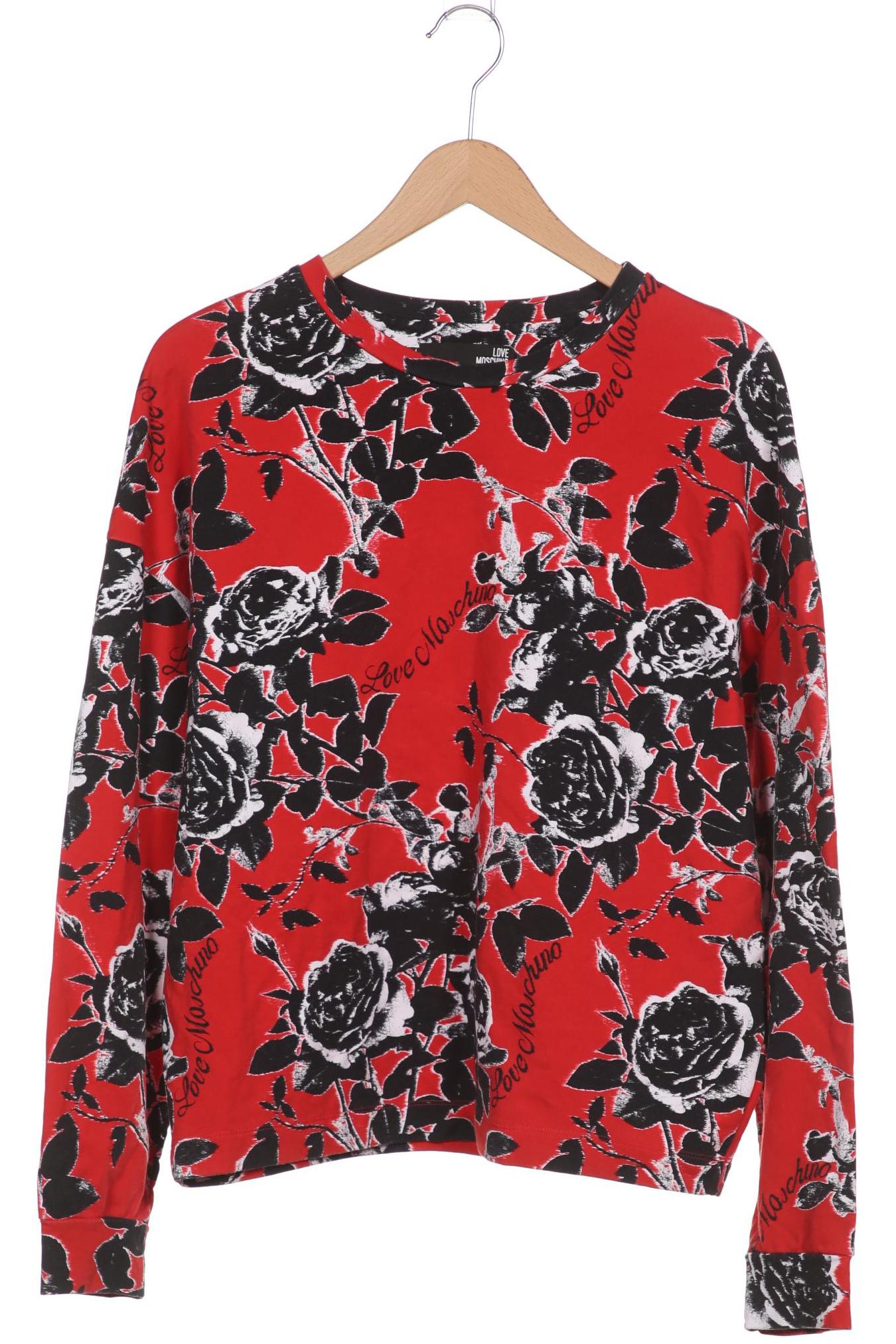 

Love Moschino Damen Sweatshirt, rot, Gr. 42